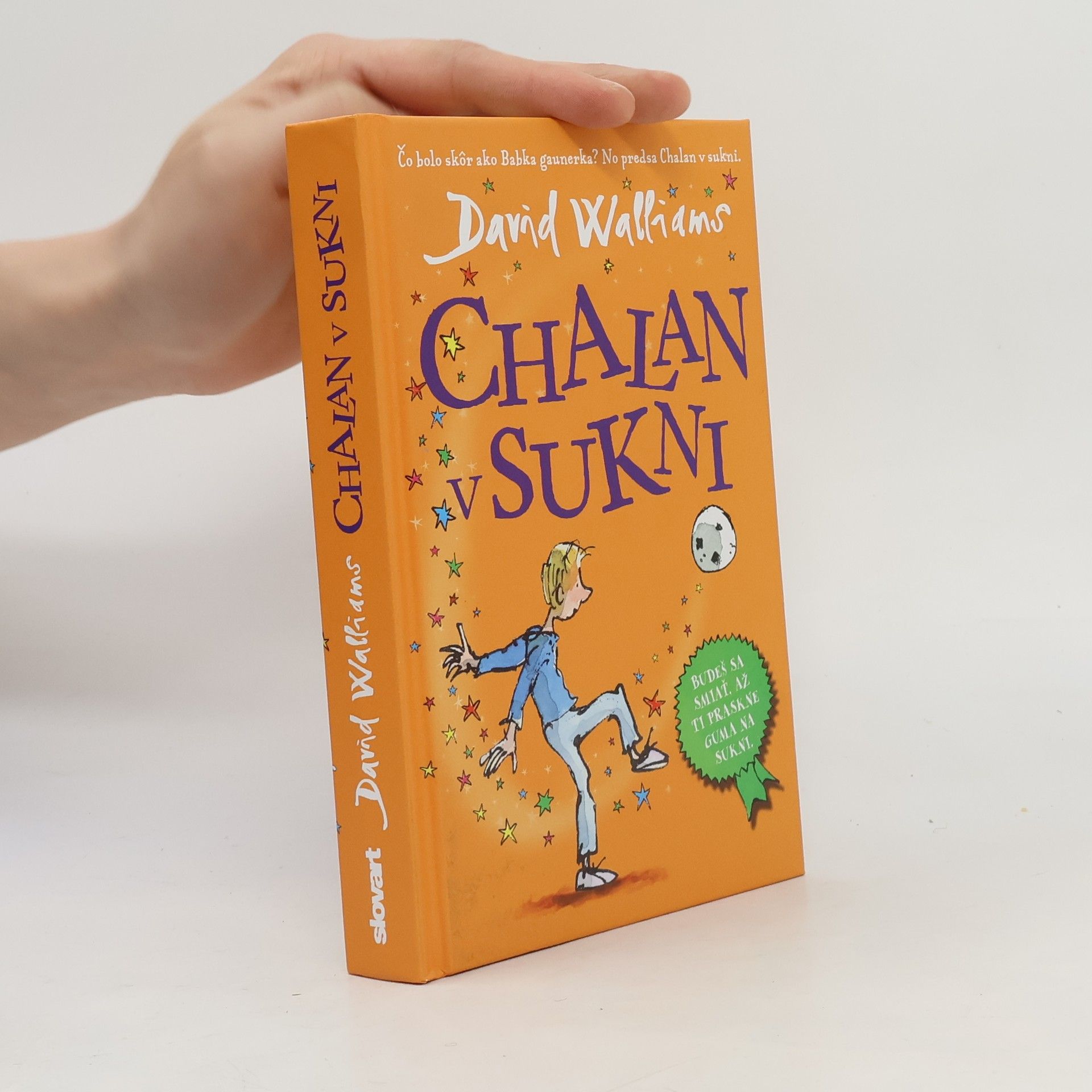 David Walliams Chalan v sukni