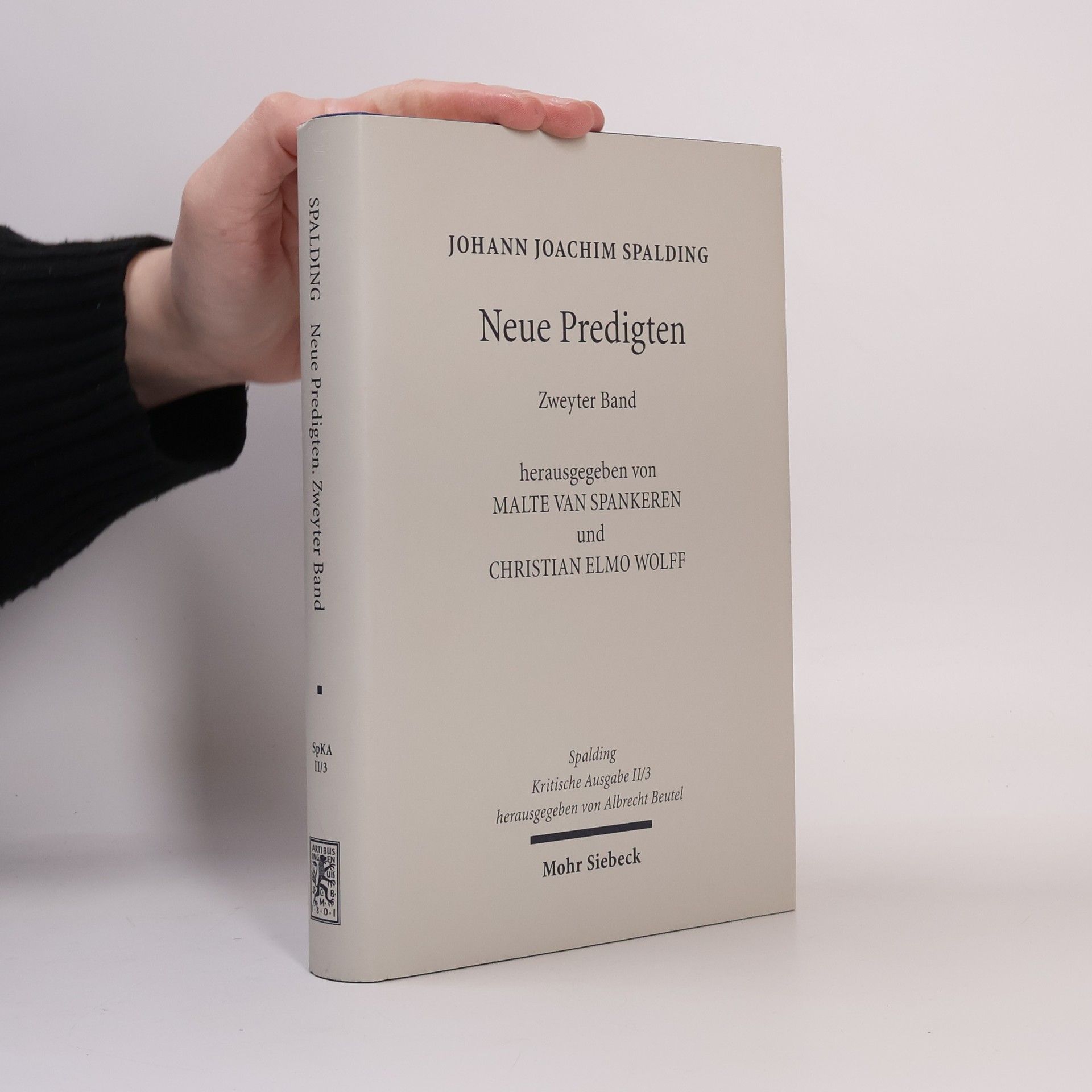 Spalding Kritische Ausgabe - 2: Neue Predigten