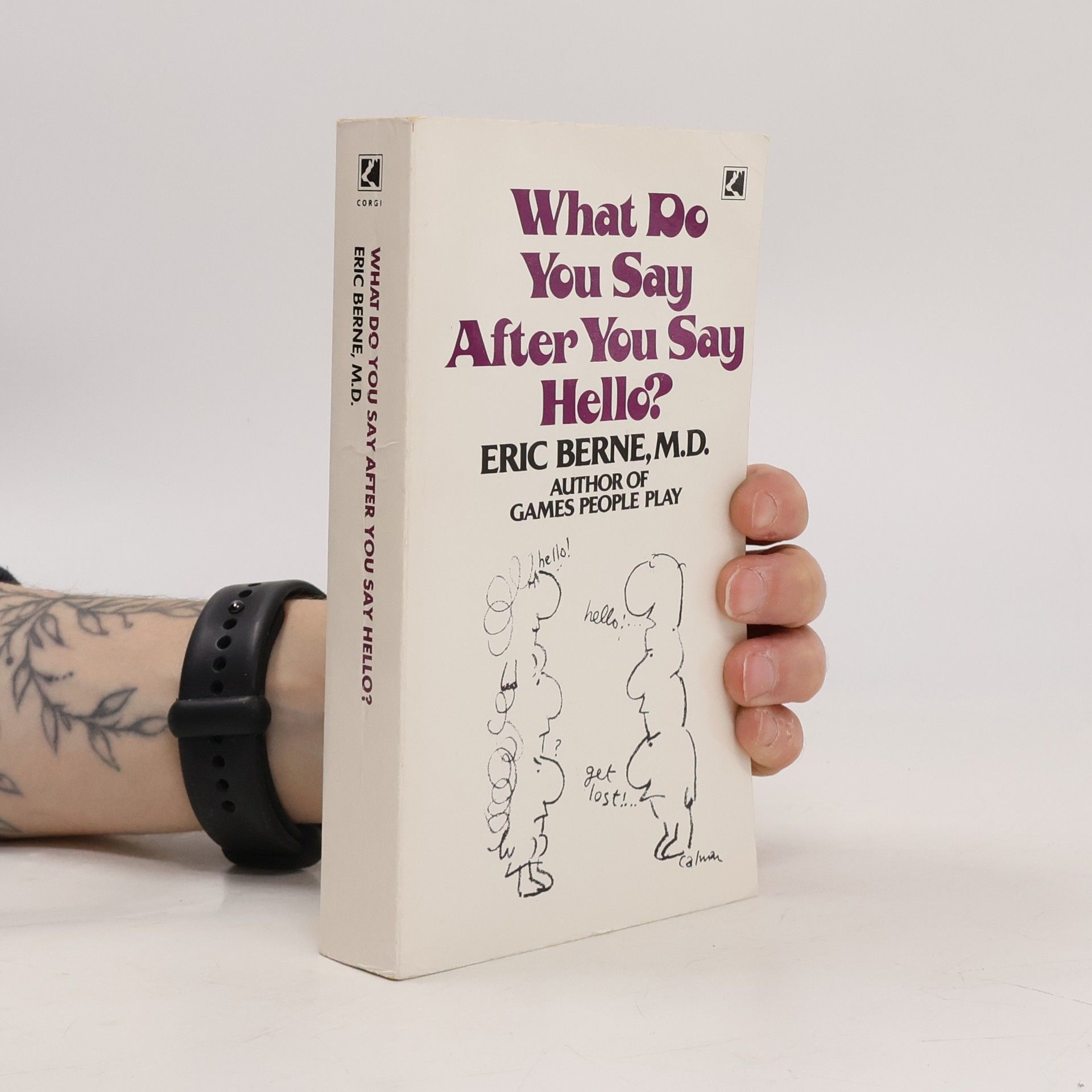 What do you say after you say hello?