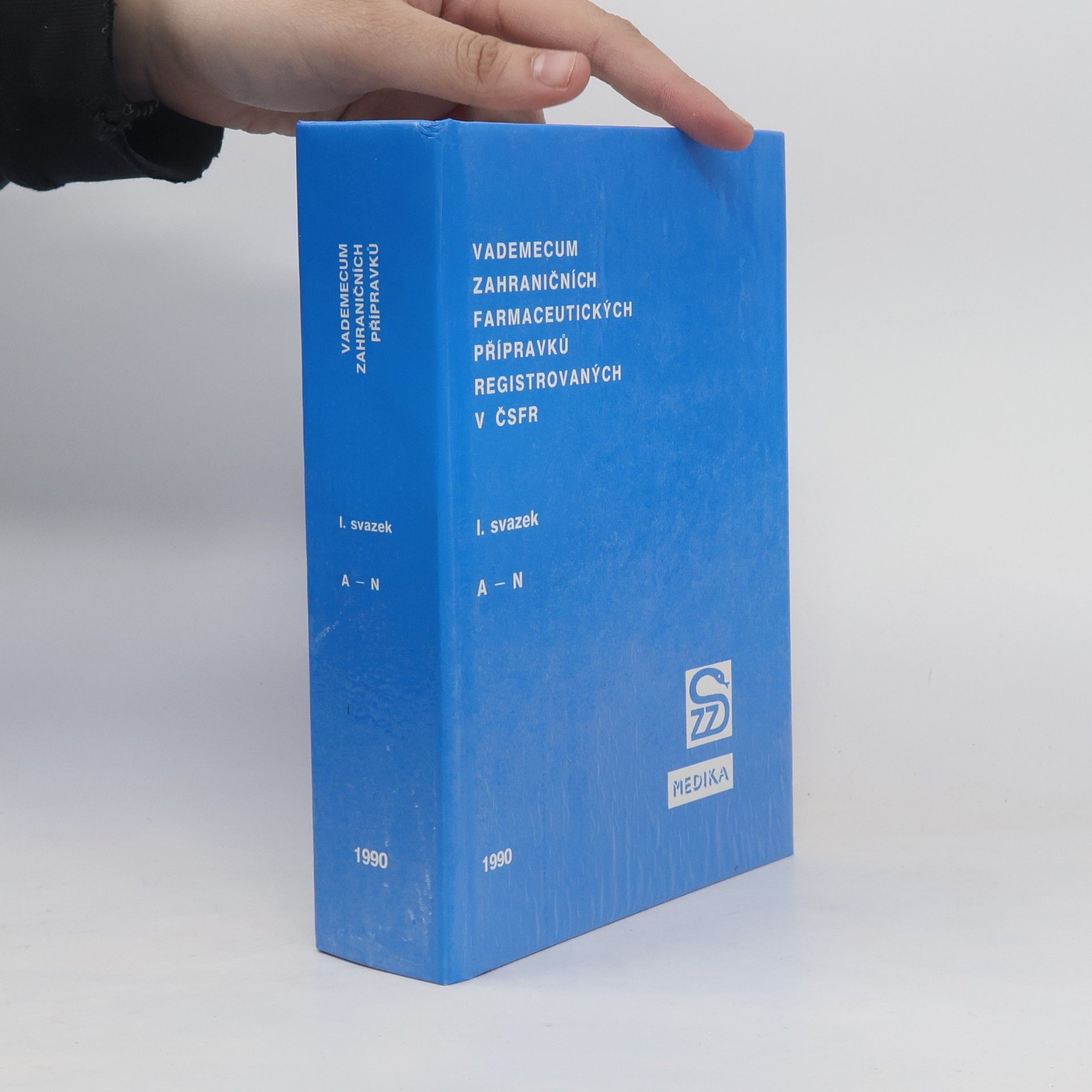 Various authors Vademecum zahraničních farmaceutických přípravků registrovaných v ČSFR. I. svazek A-N