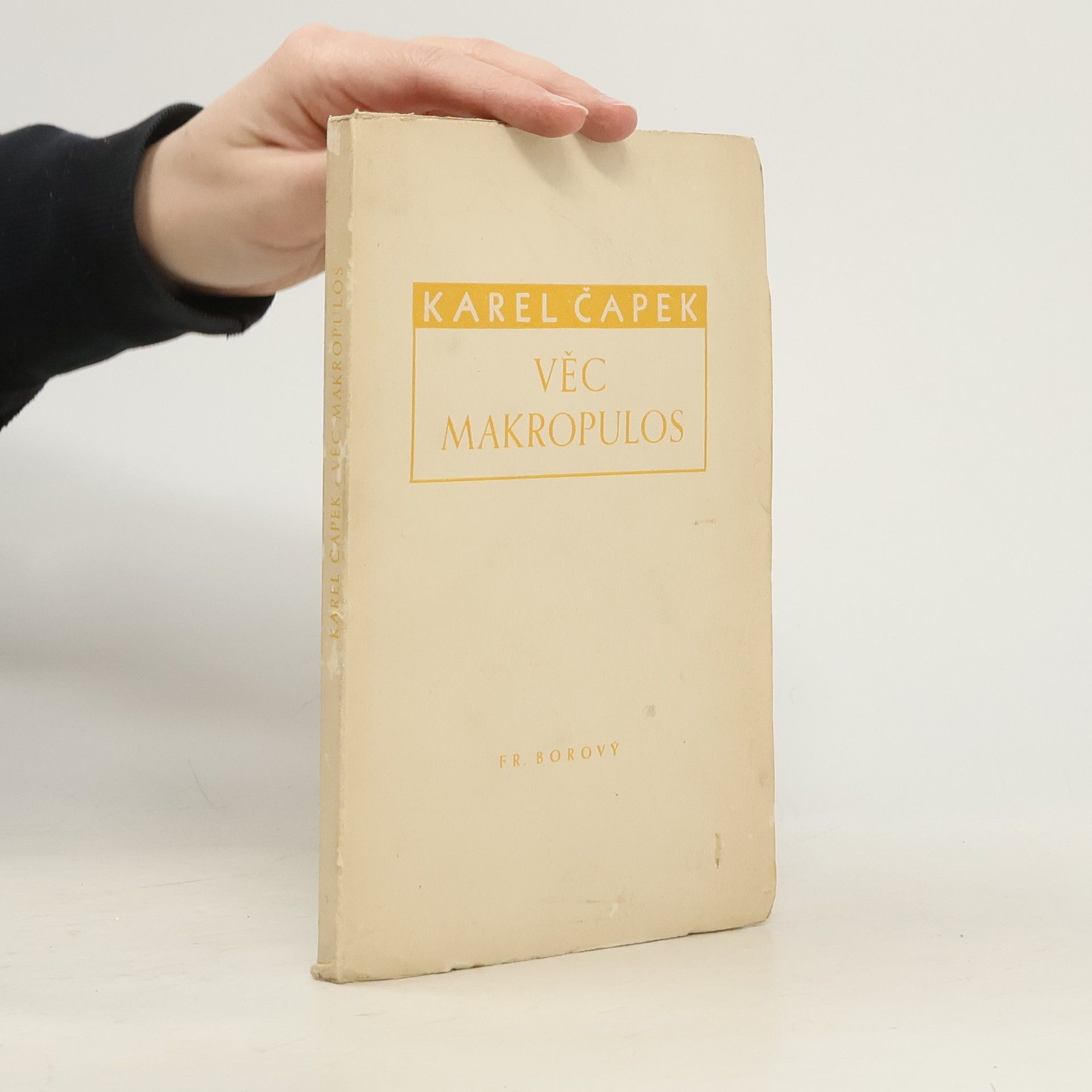 Karel Čapek Věc Makropulos