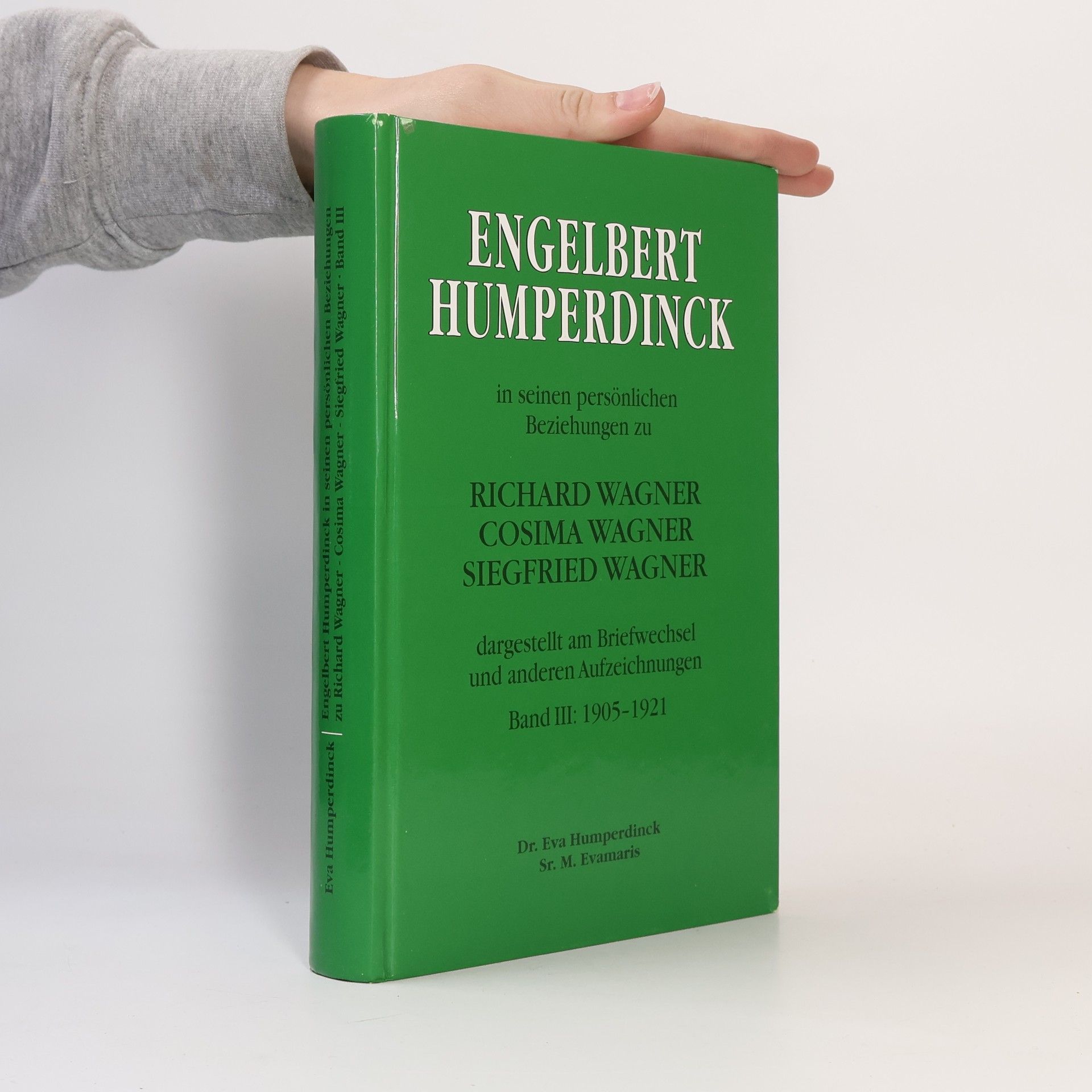 Engelbert Humperdinck in seinen persönlichen Beziehungen zu Richard Wagner, Cosima Wagner, Siegfried Wagner: 1905-1921