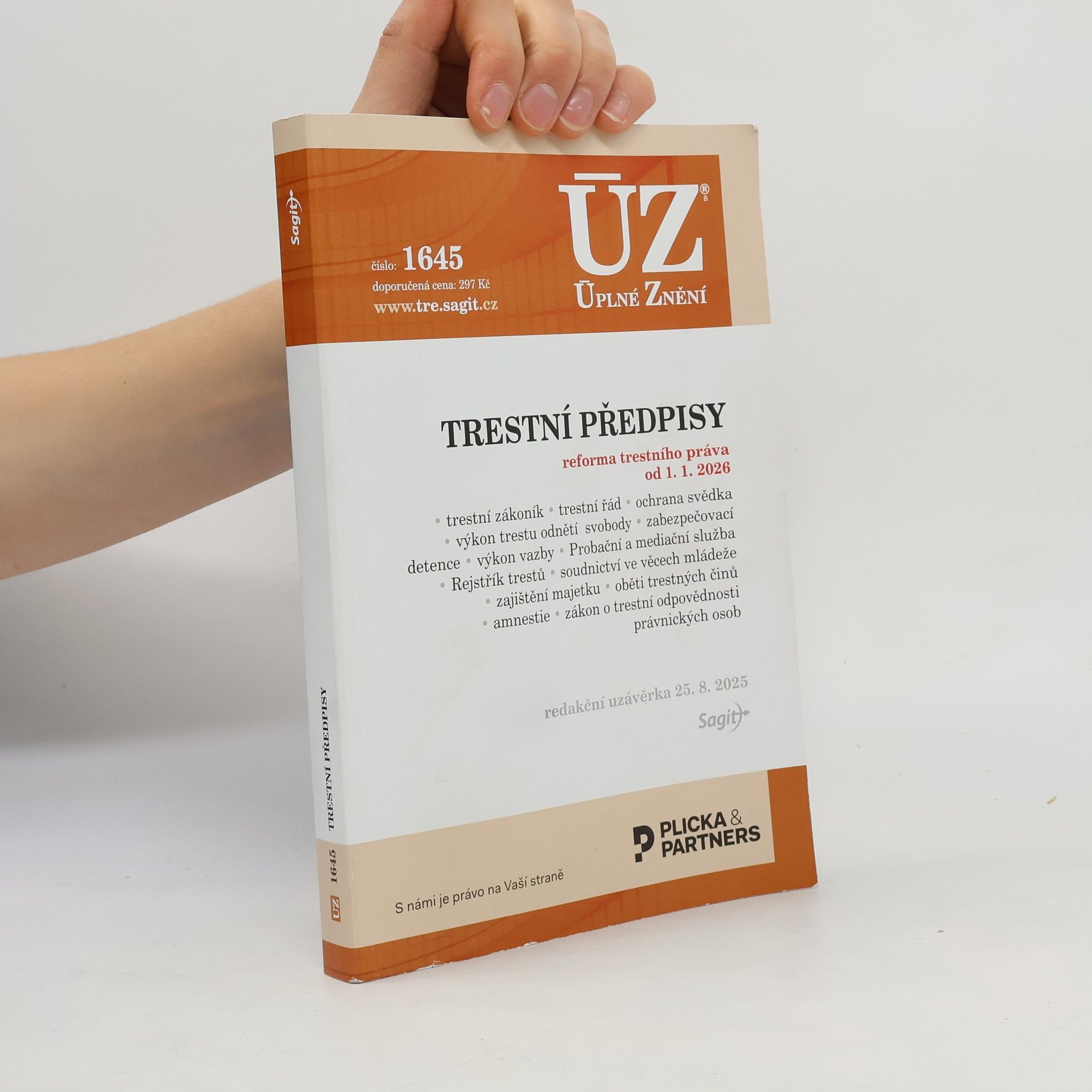 Collectif d'auteurs Trestní předpisy. Reforma trestního práva od 1.1.2026