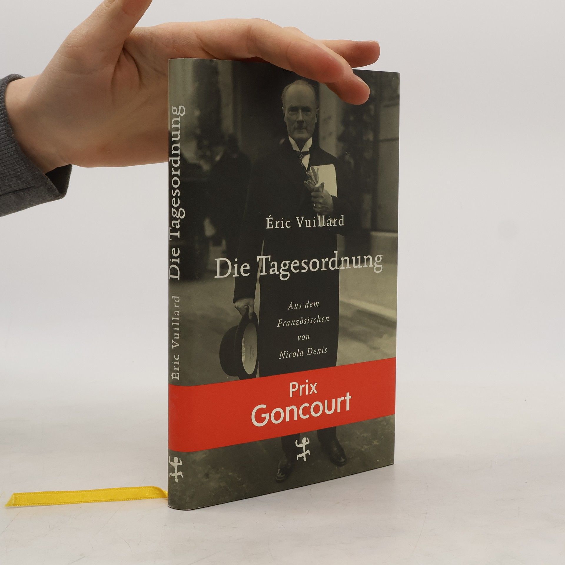 Éric Vuillard Die Tagesordnung