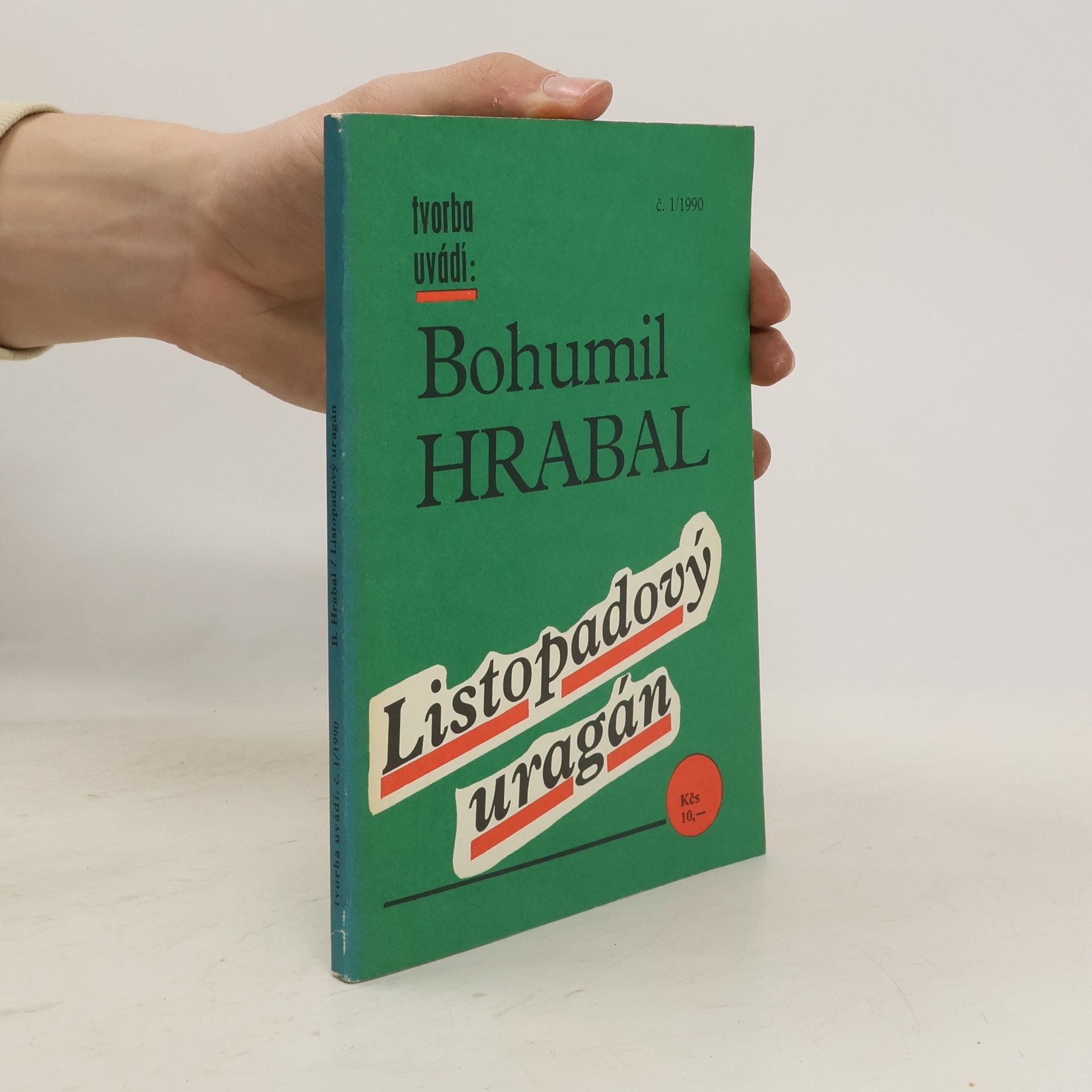 Bohumil Hrabal Listopadový uragán