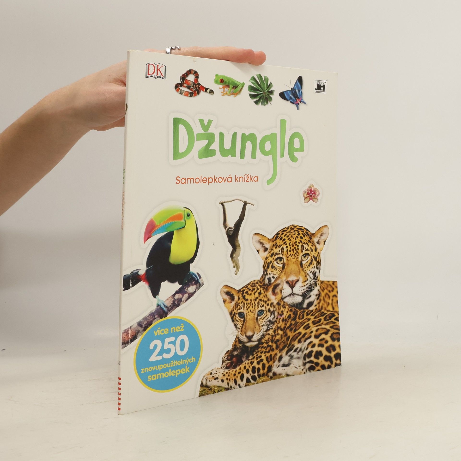 a.s. JIRI MODELS Džungle - Samolepková knížka