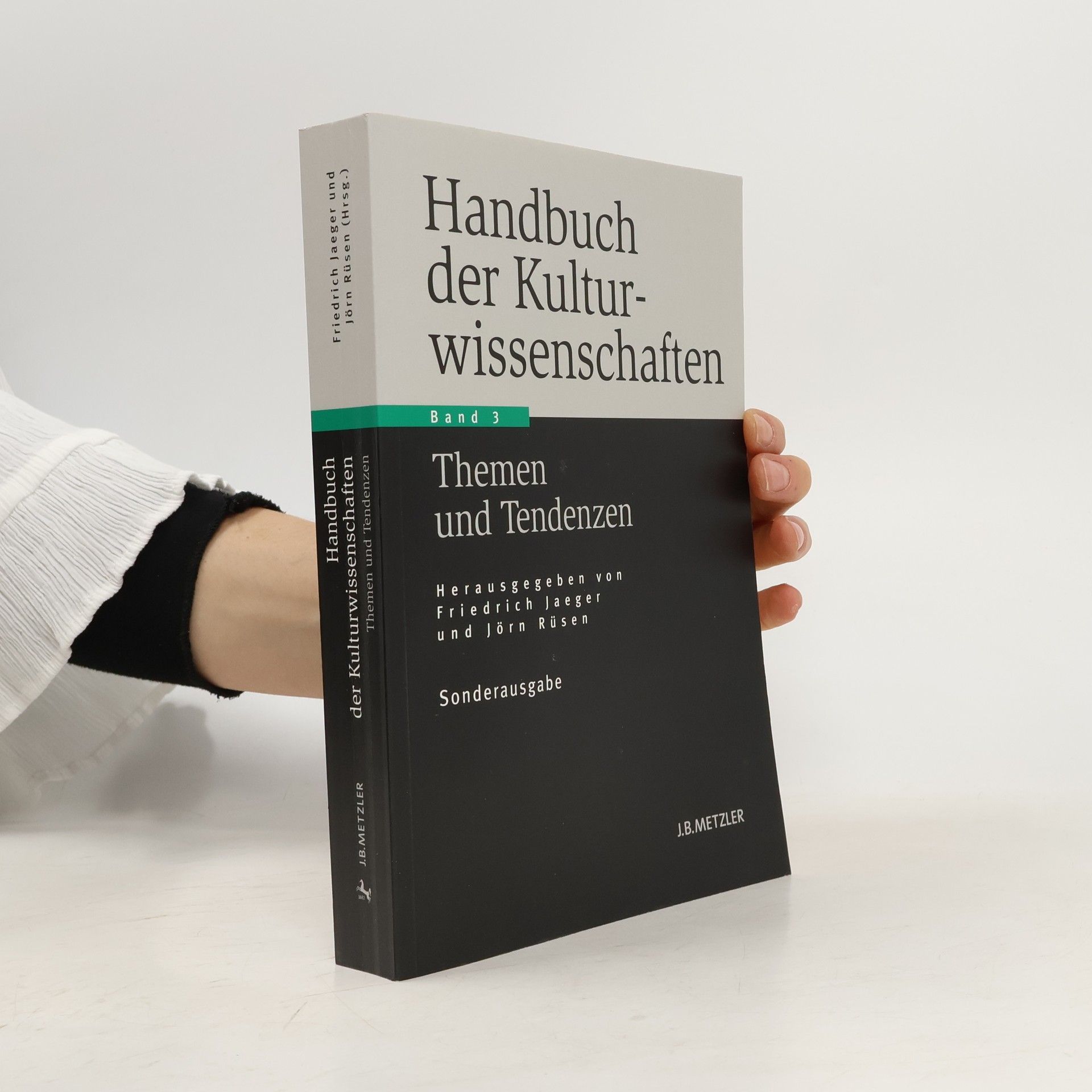 Friedrich Jaeger Handbuch der Kulturwissenschaften