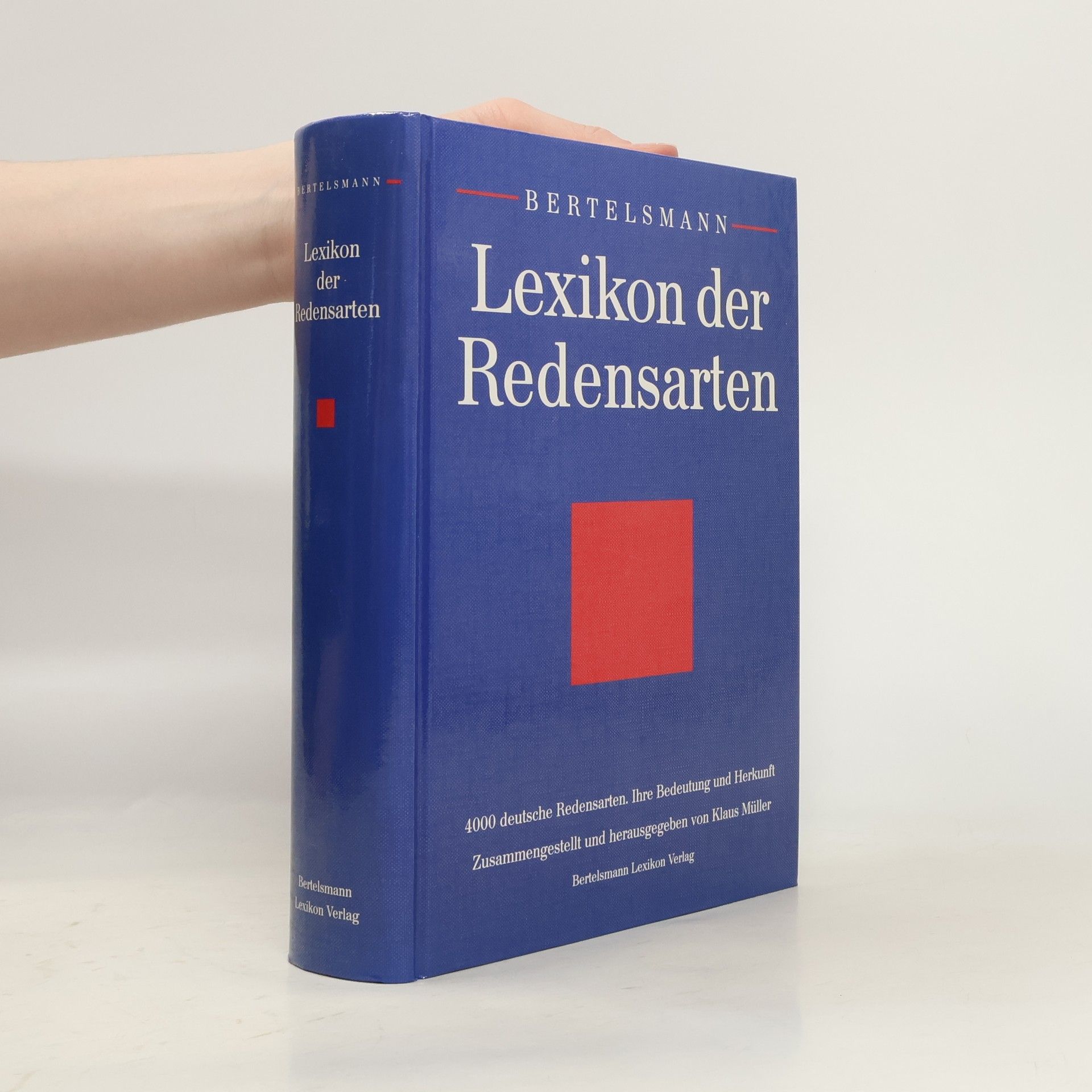 Klaus Müller Lexikon der Redensarten