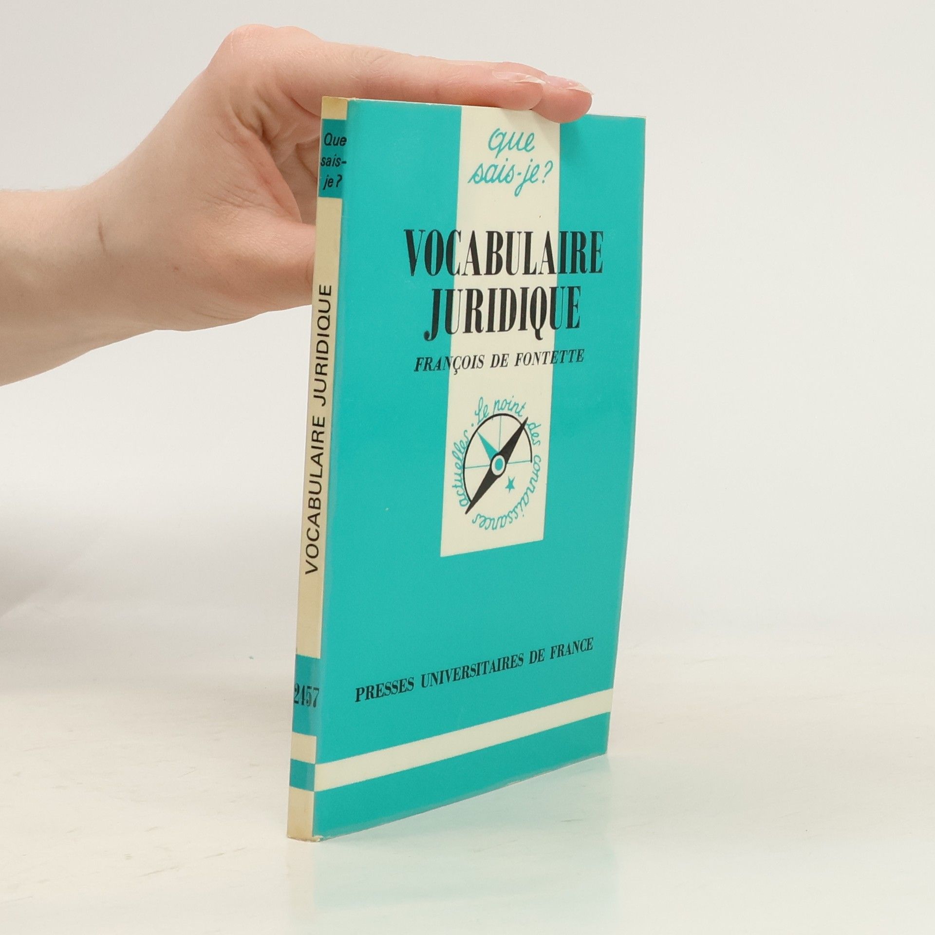 François de Fontette Vocabulaire juridique