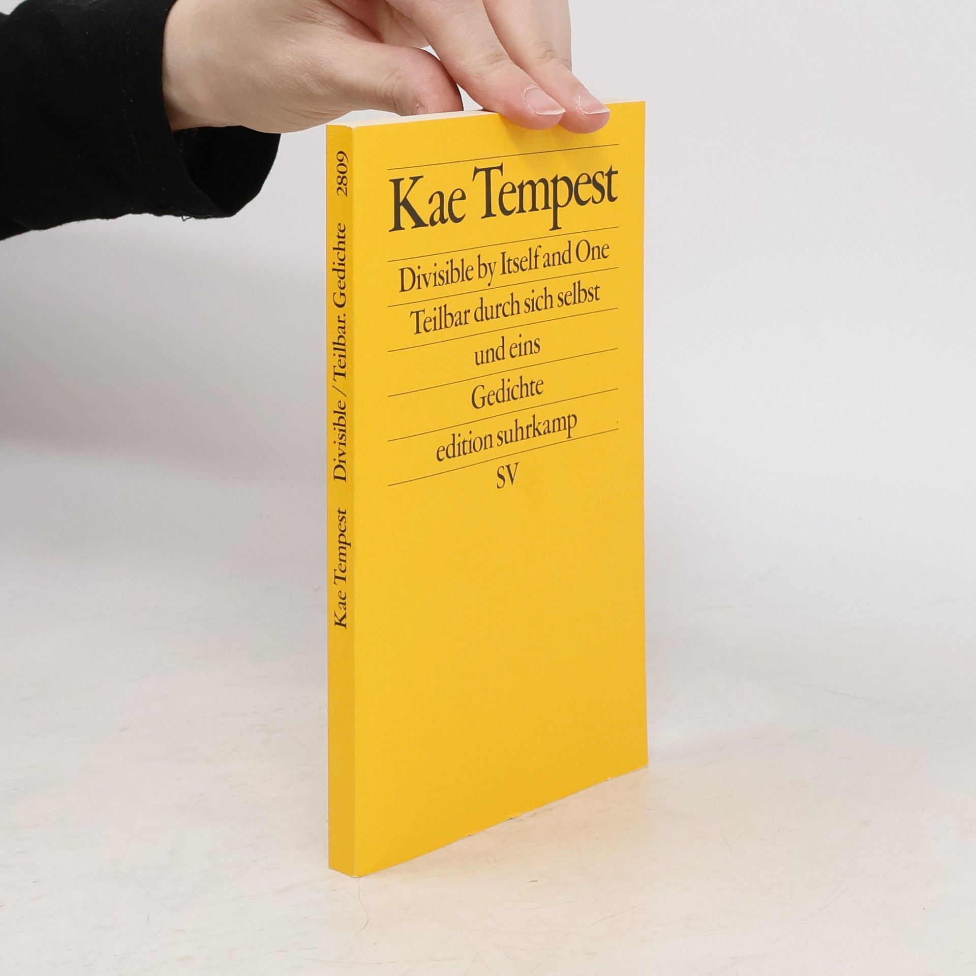 Kae Tempest Divisible by Itself and One