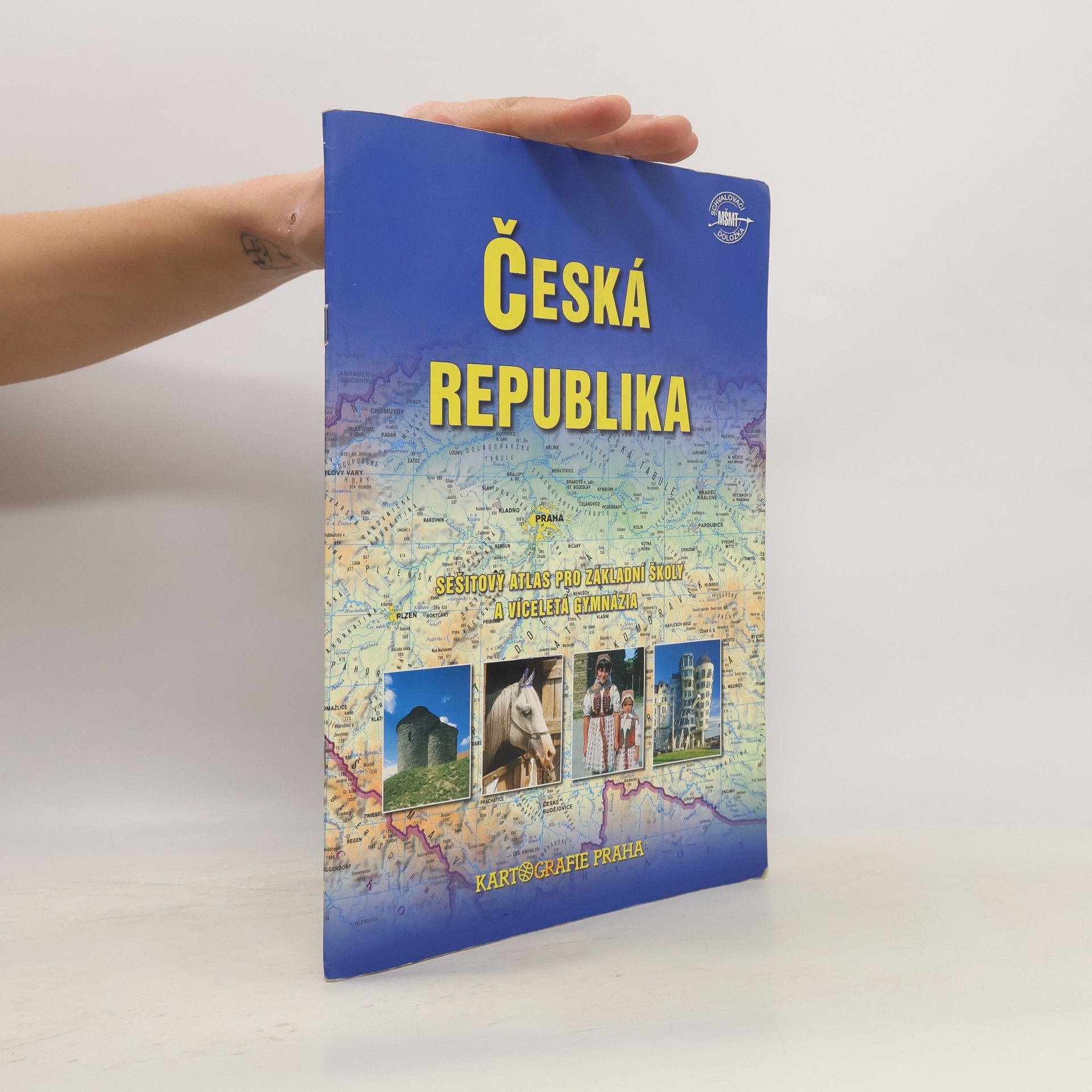 Autorenkollektiv Česká republika. Sešitový atlas pro základní školy a víceletá gymnázia