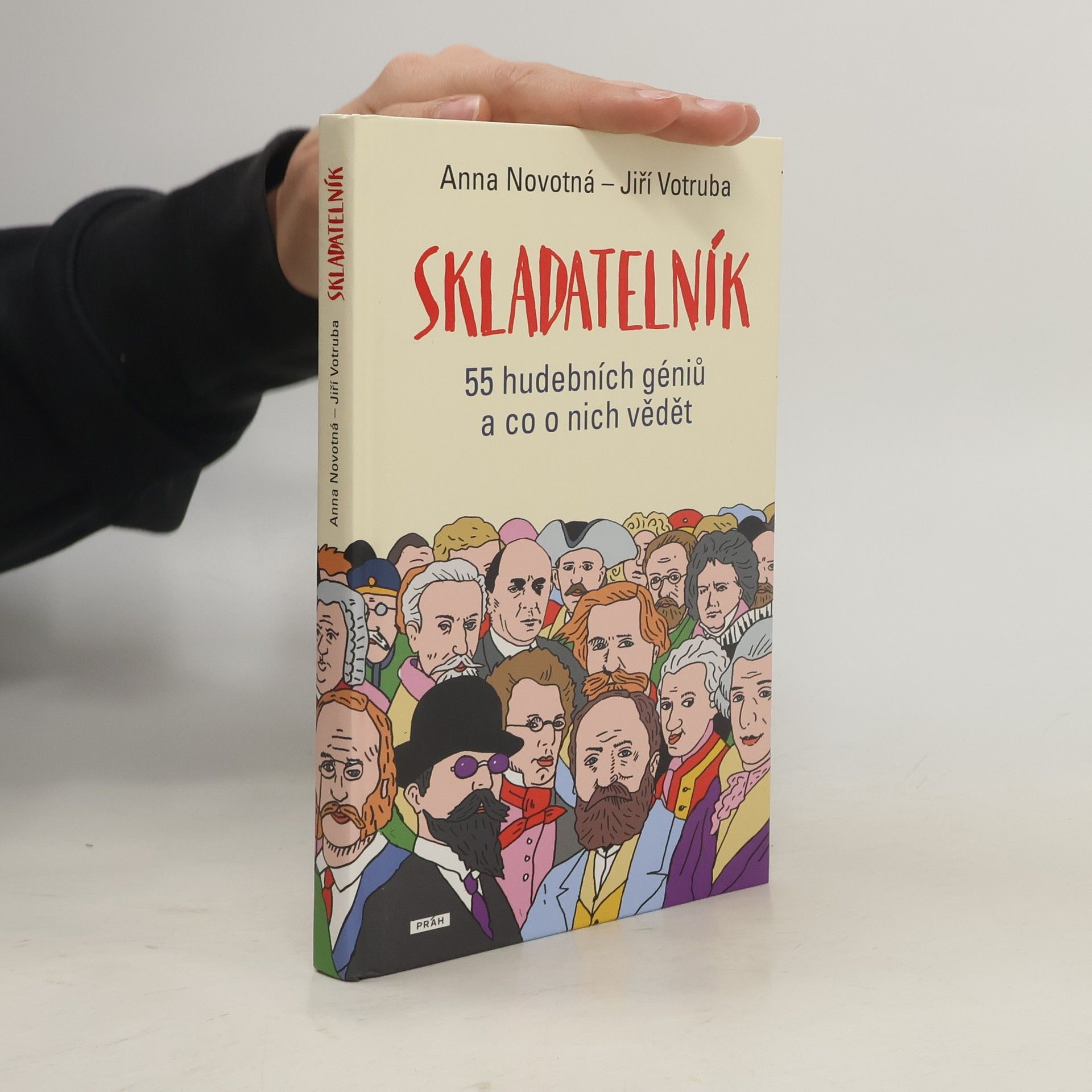 Jiří Votruba Skladatelník : 55 hudebních géniů a co o nich vědět