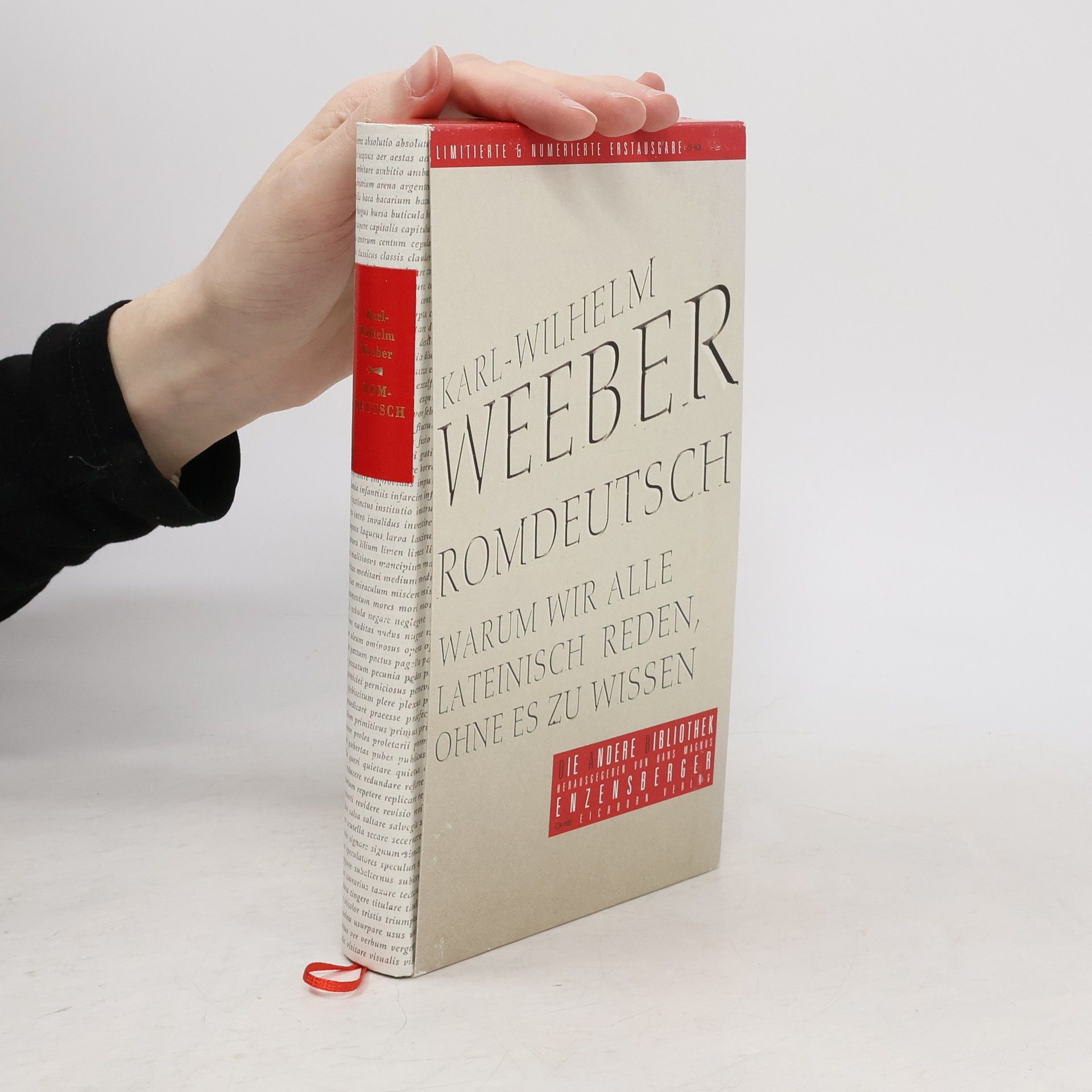 Karl-Wilhelm Weeber Rom-Deutsch