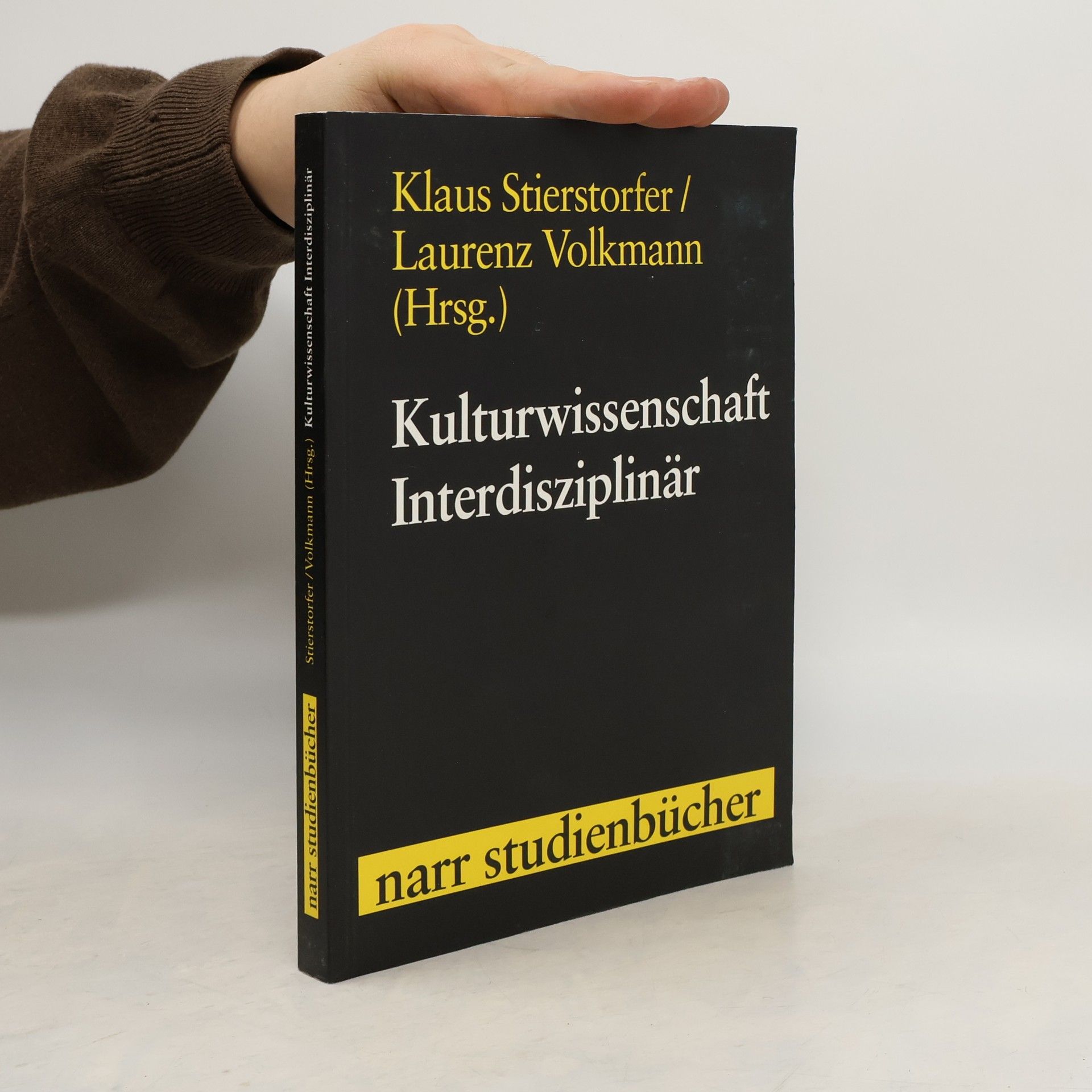 Klaus Stierstorfer Narr Studienbücher: Kulturwissenschaft interdisziplinär