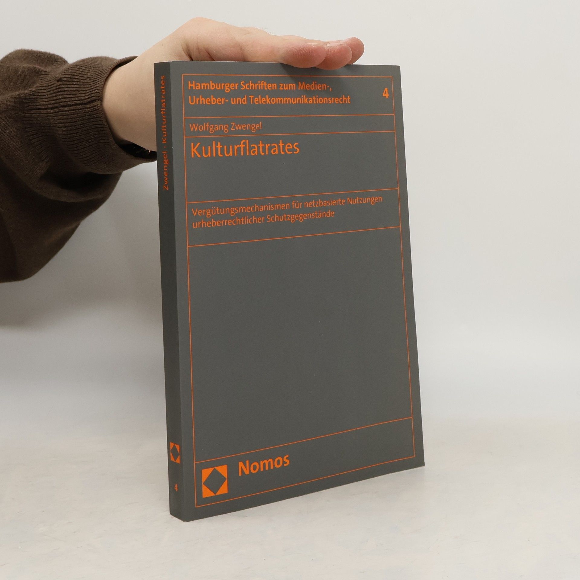 Wolfgang Zwengel Hamburger Schriften zum Medien-, Urheber- und Telekommunikationsrecht - 4: Kulturflatrates