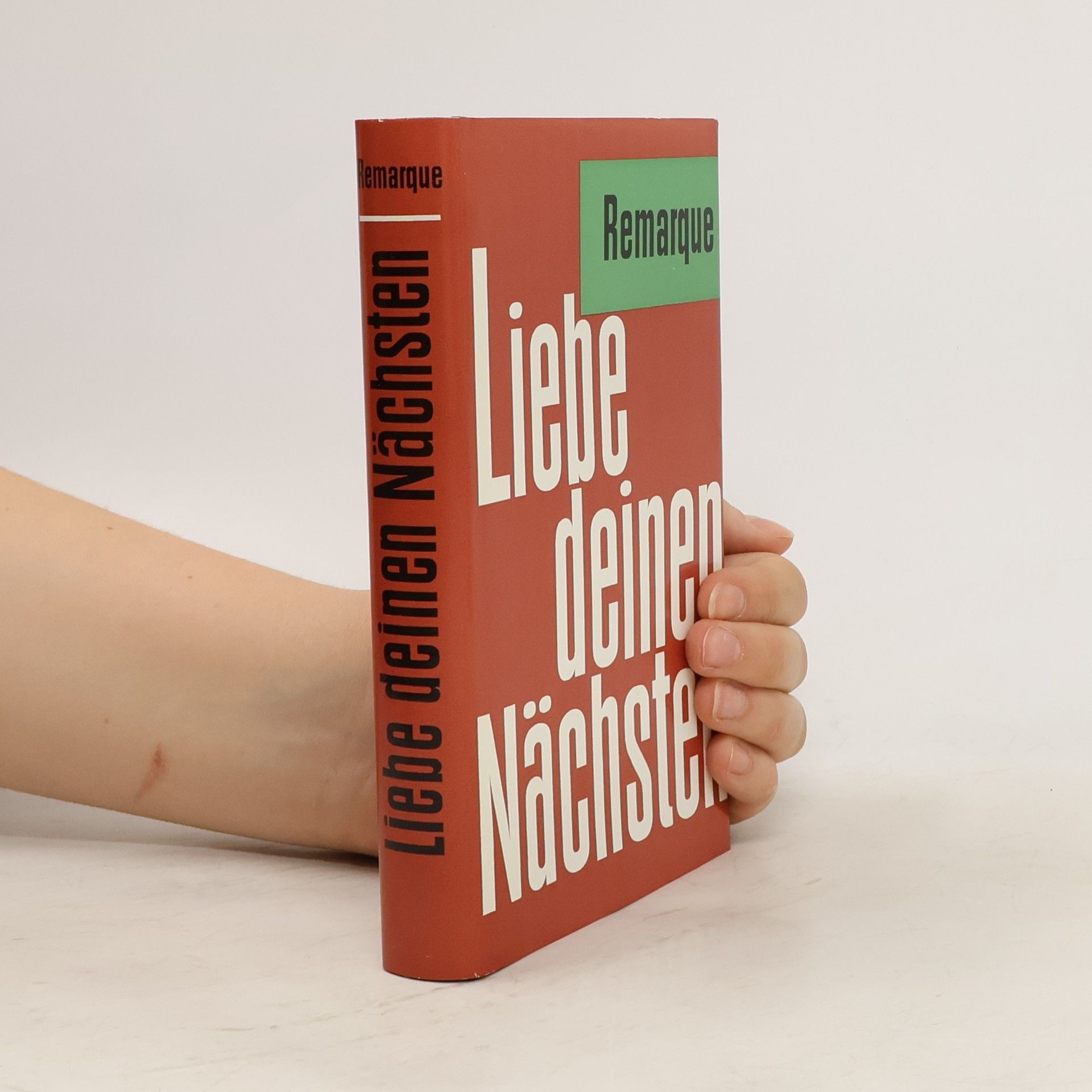 Erich Maria Remarque Liebe deinen Nächsten