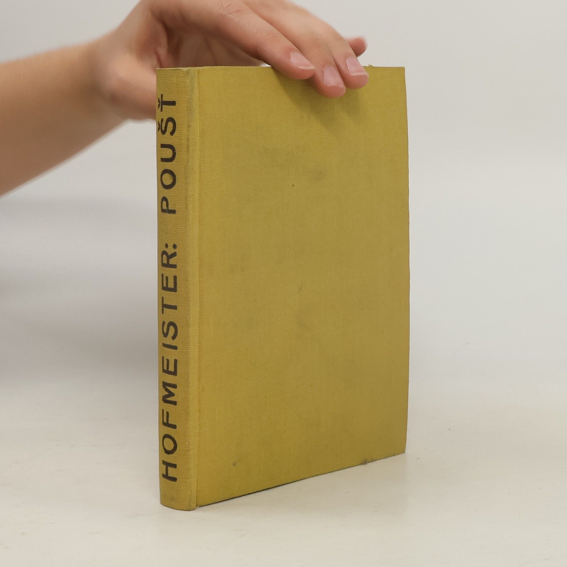 Rudolf Richard Hofmeister Poušť