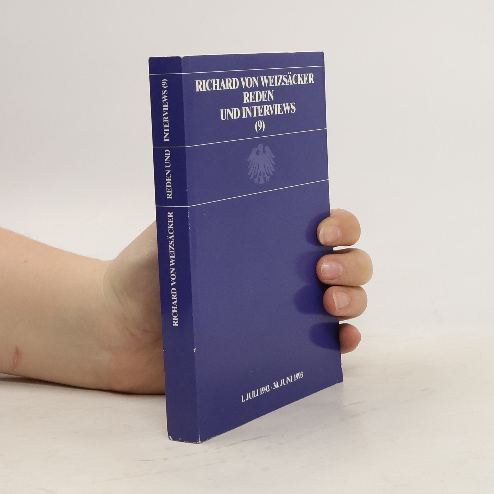 Richard von Weizsäcker Reden und Interviews (9)