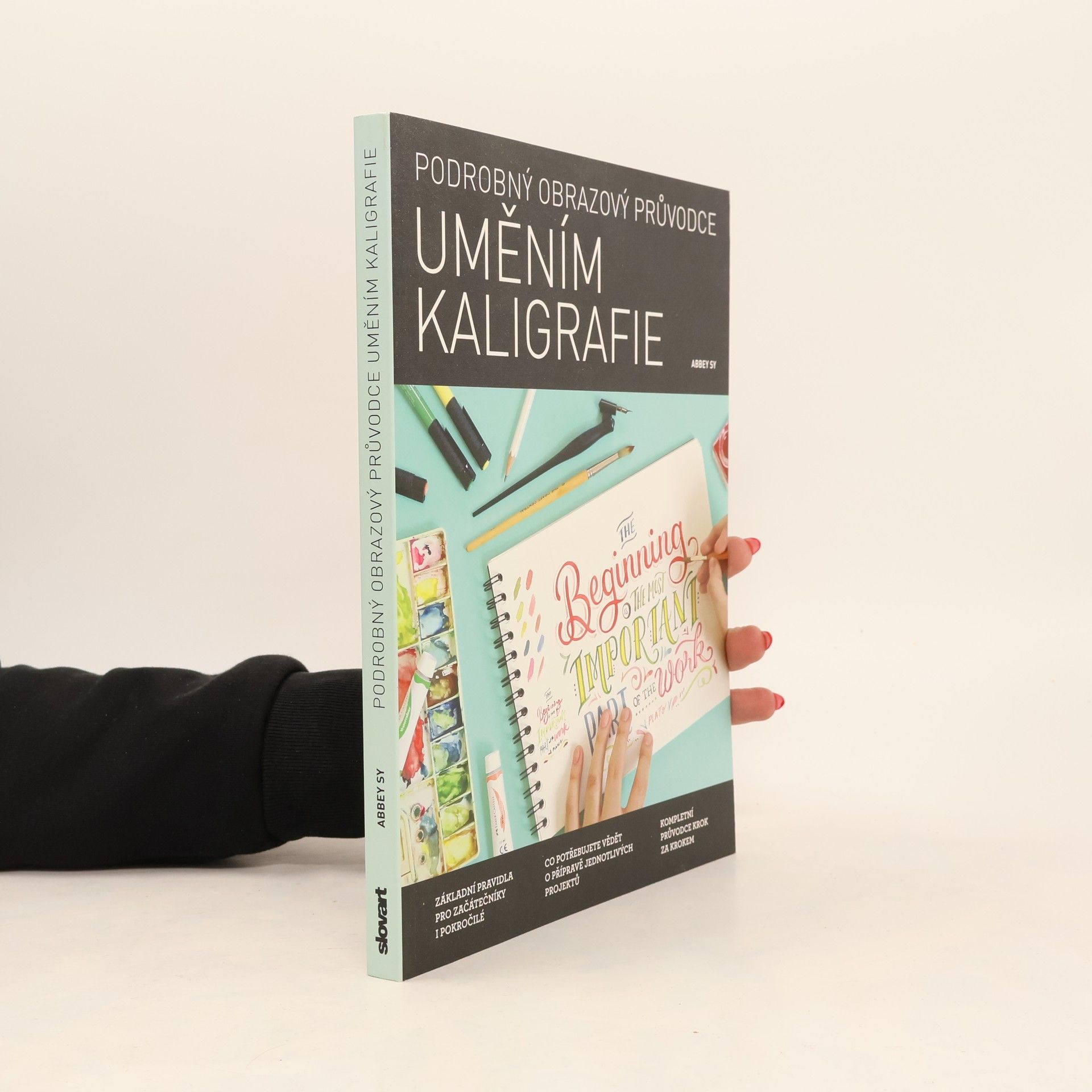 Abbey Sy Podrobný obrazový průvodce uměním kaligrafie