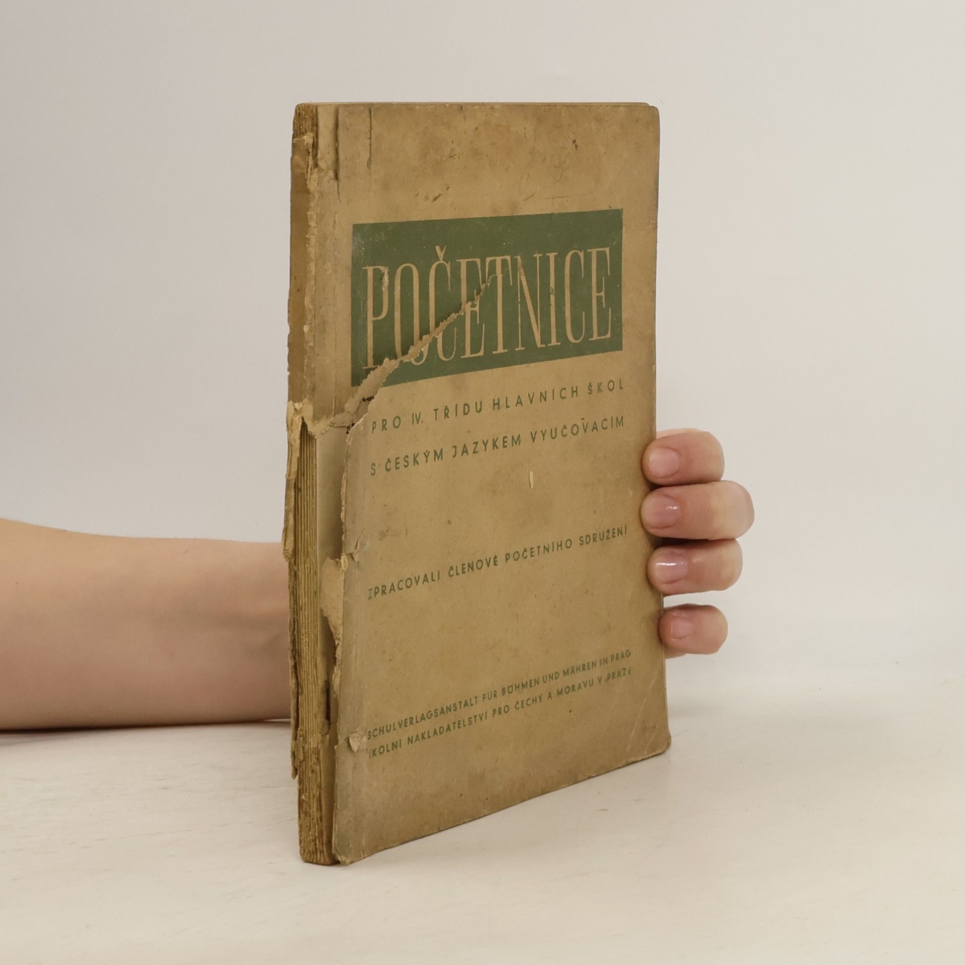 Kolektiv autorů Početnice pro IV. třídu hlavních škol s českým jazykem vyučovacím