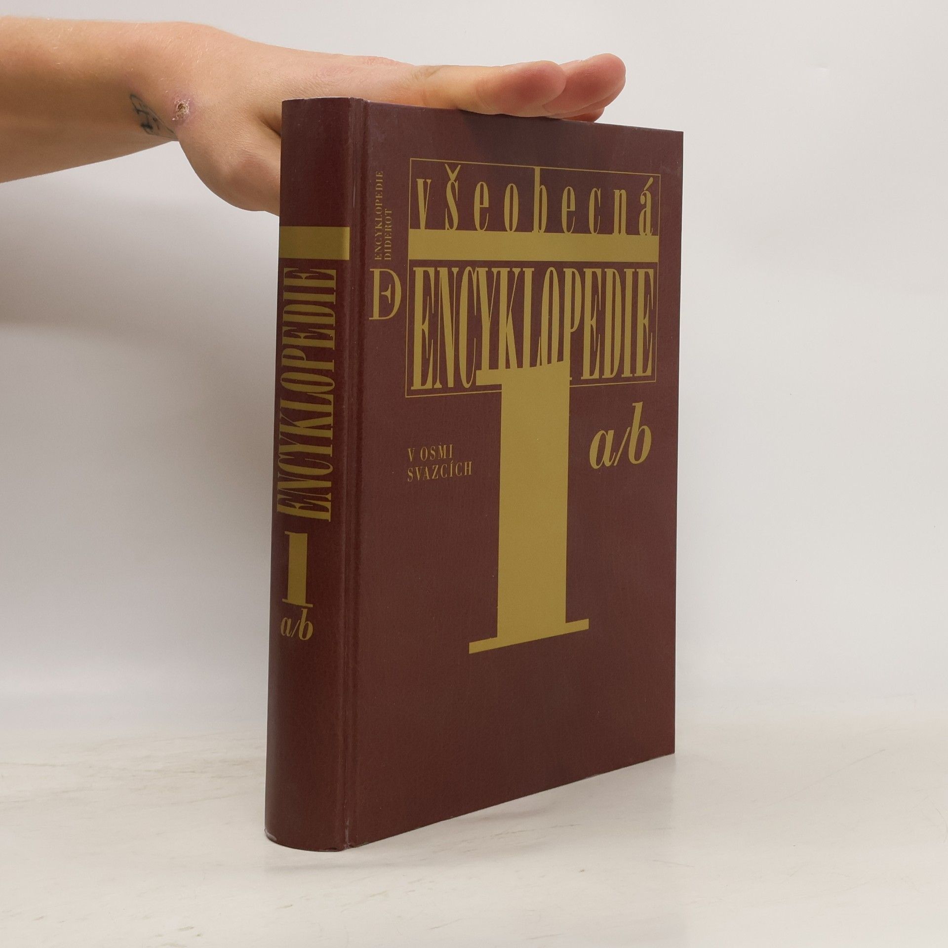 Autorenkollektiv Všeobecná encyklopedie v osmi svazcích. 1. díl, a-b