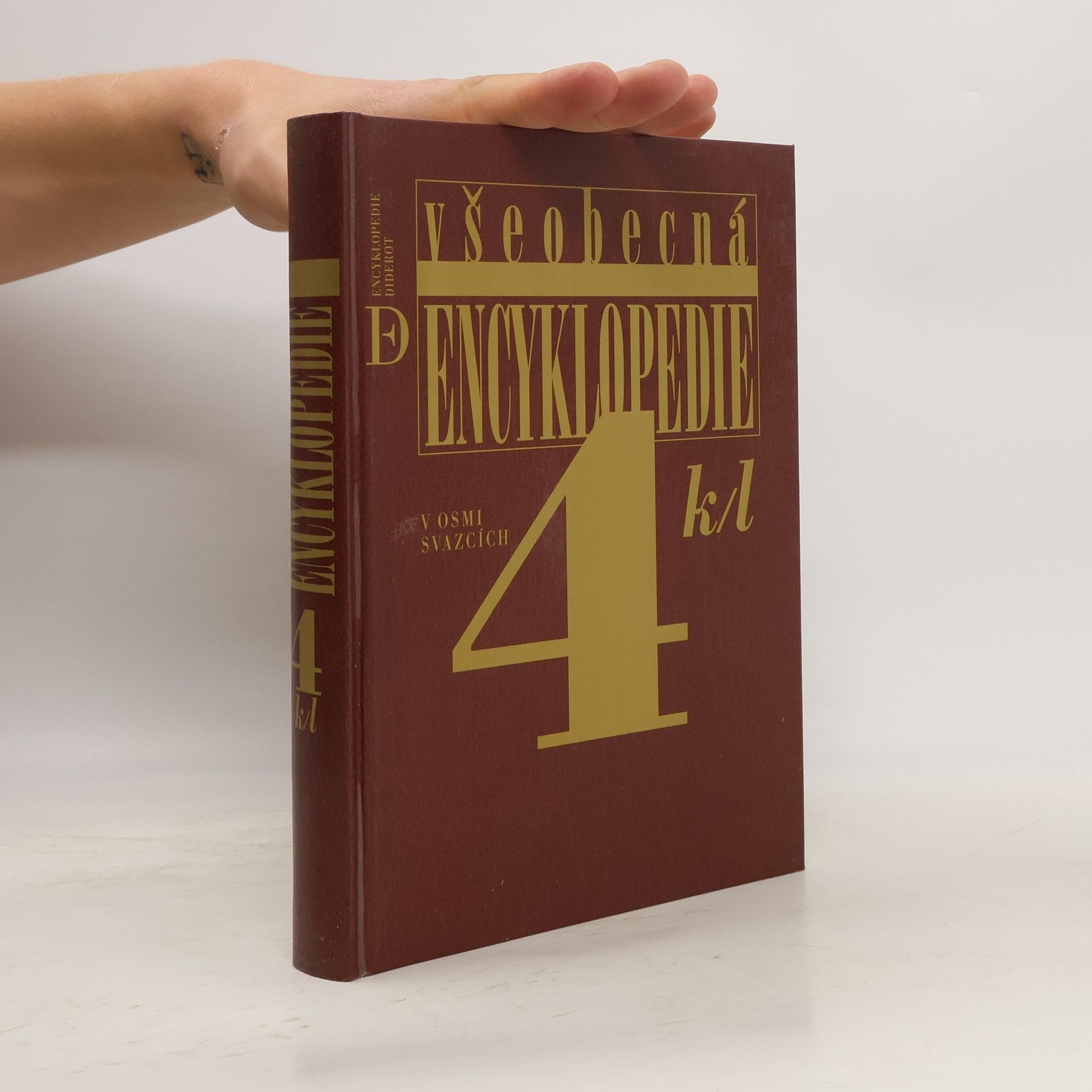 Autorenkollektiv Všeobecná encyklopedie v osmi svazcích. 4. díl, k-l