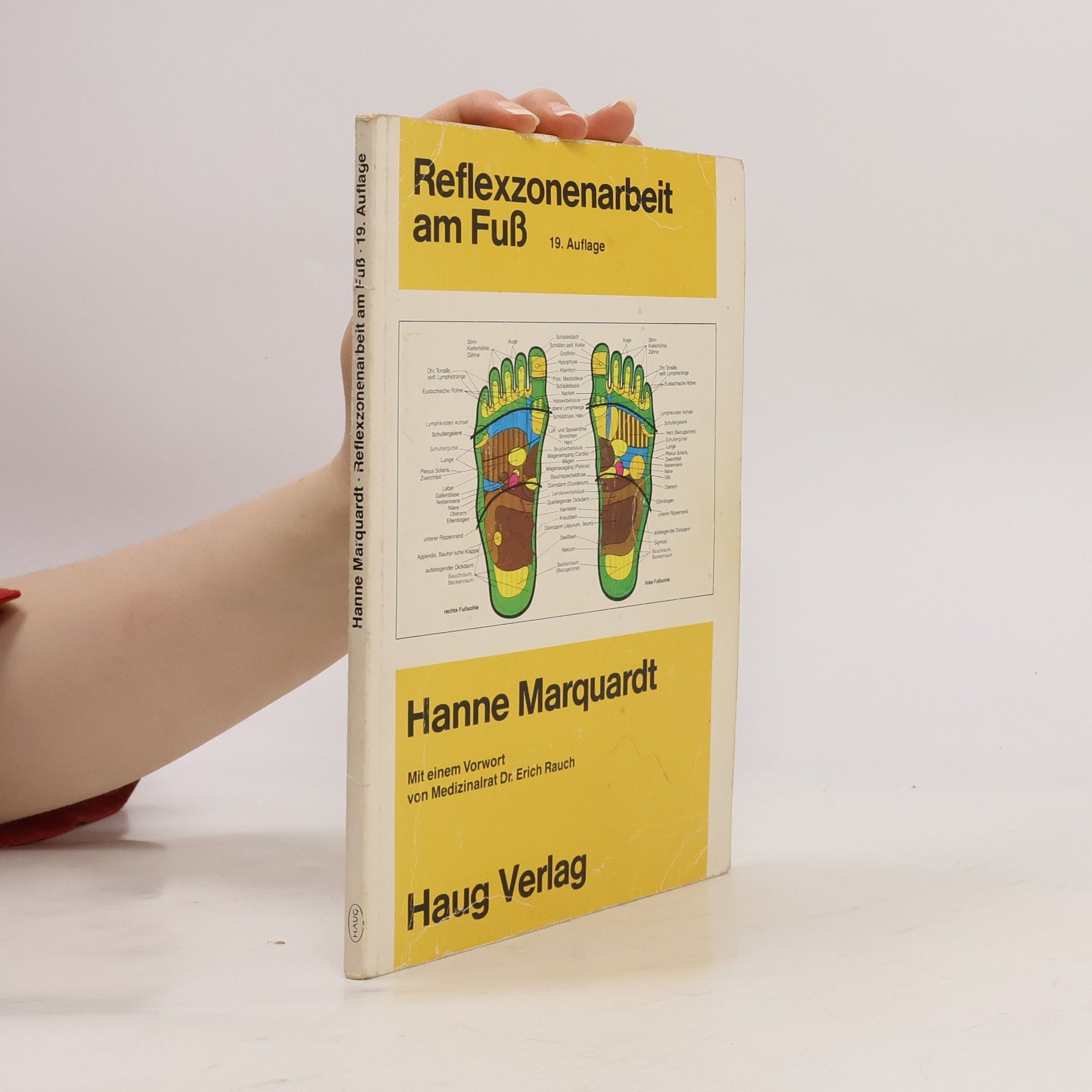 Hanne Marquardt Reflexzonenarbeit am Fuß