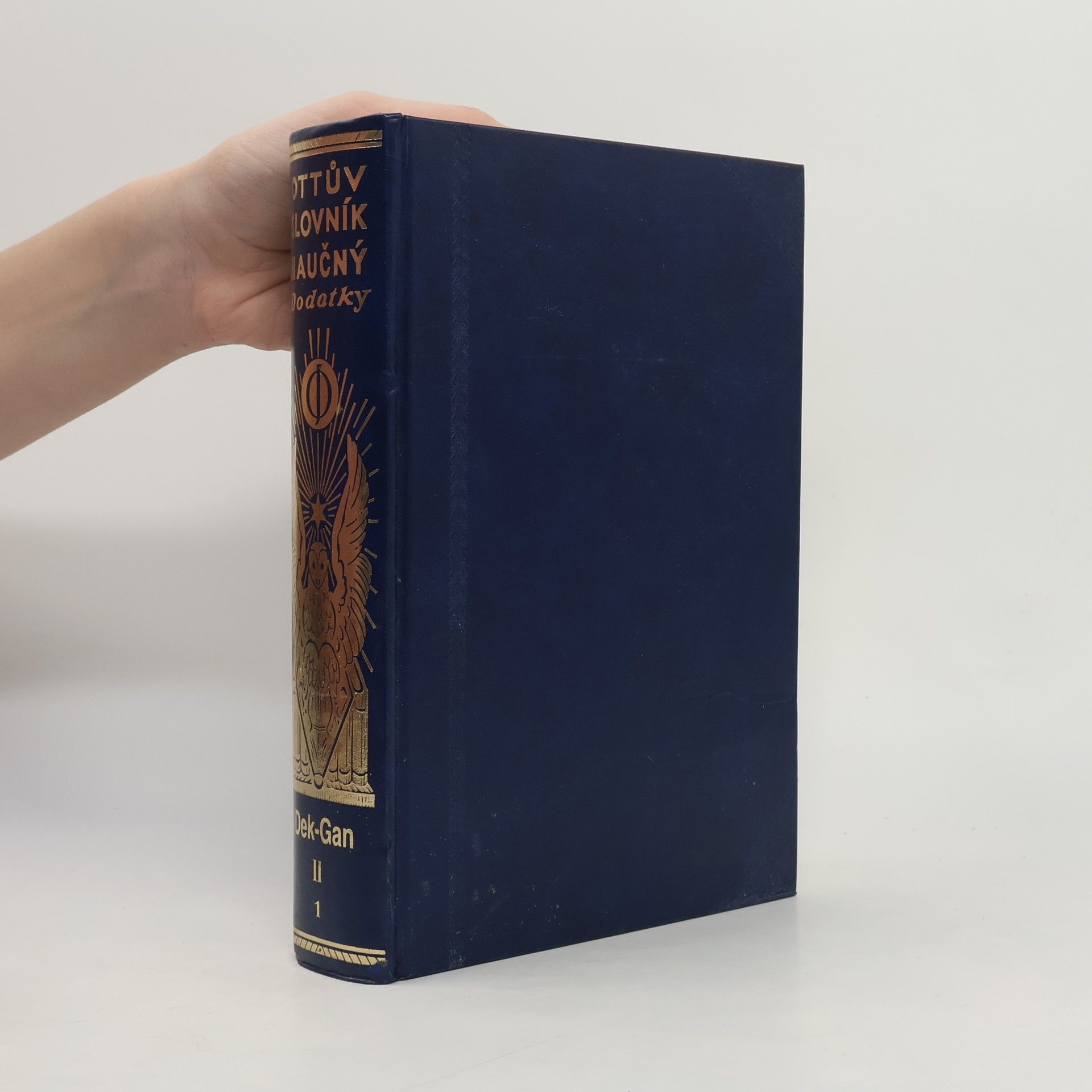 Bohumil Němec Ottův slovník naučný datky II/1. Dek-Gan