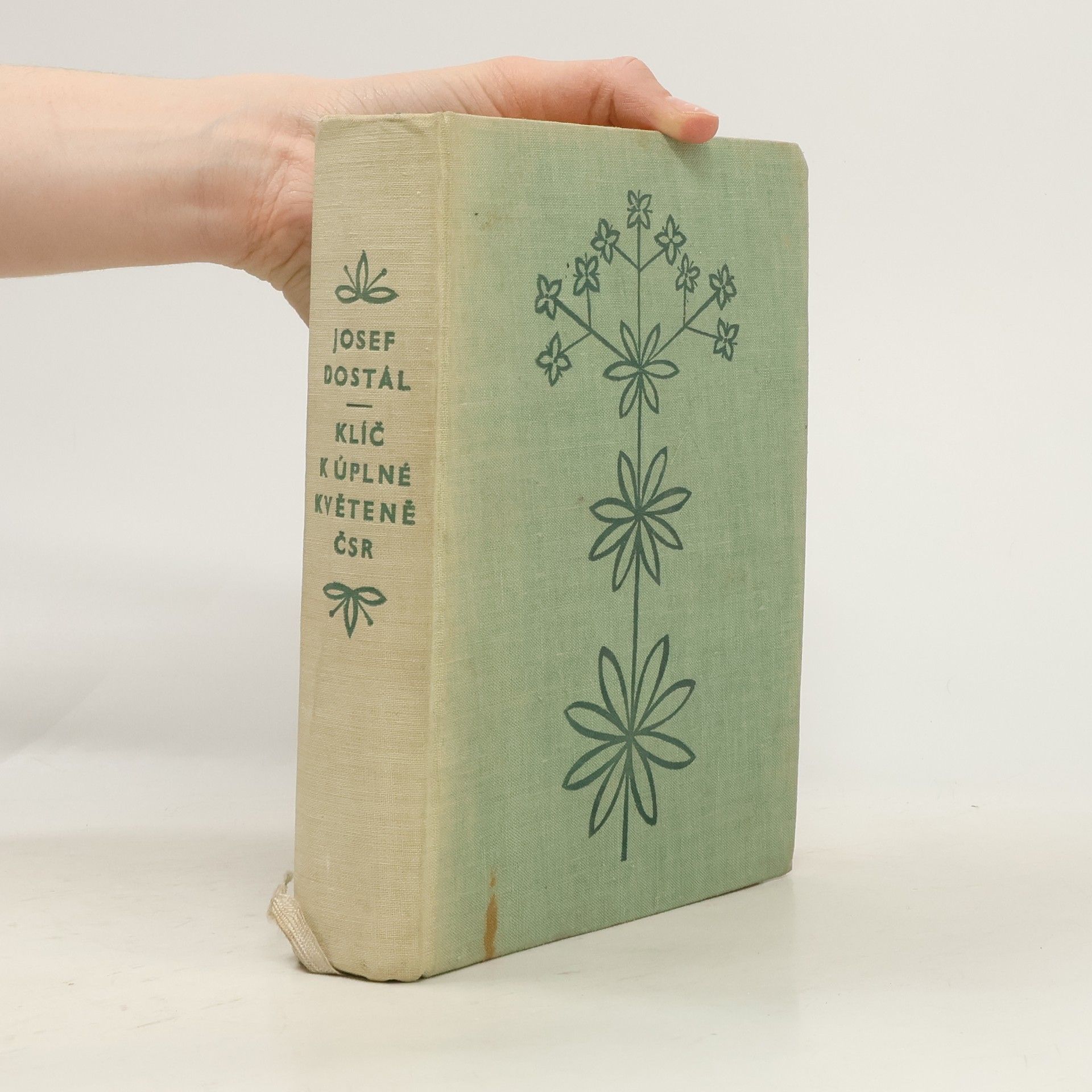 Josef Dostál Klíč k úplné květeně ČSR