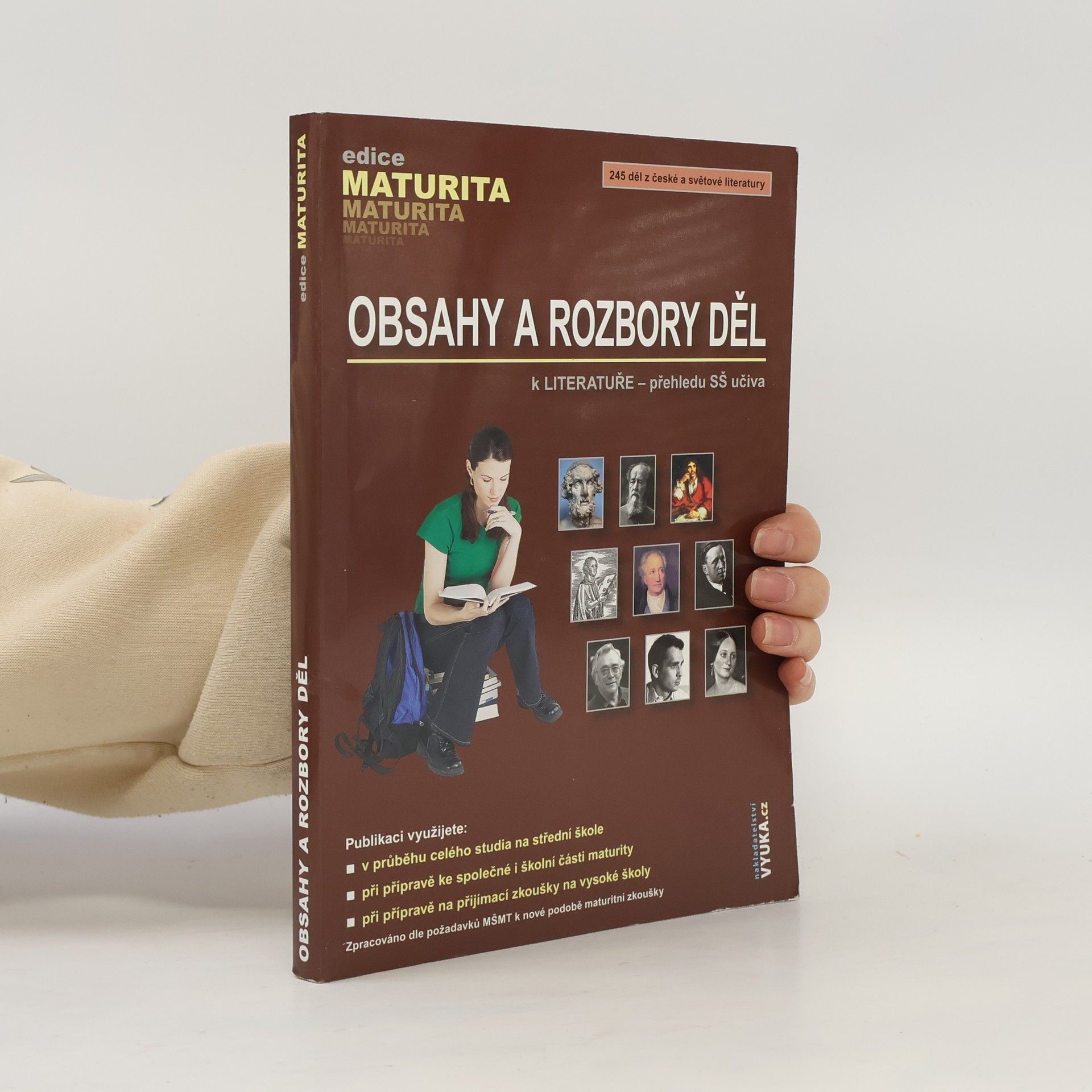 Otakar Slanař Obsahy a rozbory děl. K Literatuře - přehledu SŠ učiva