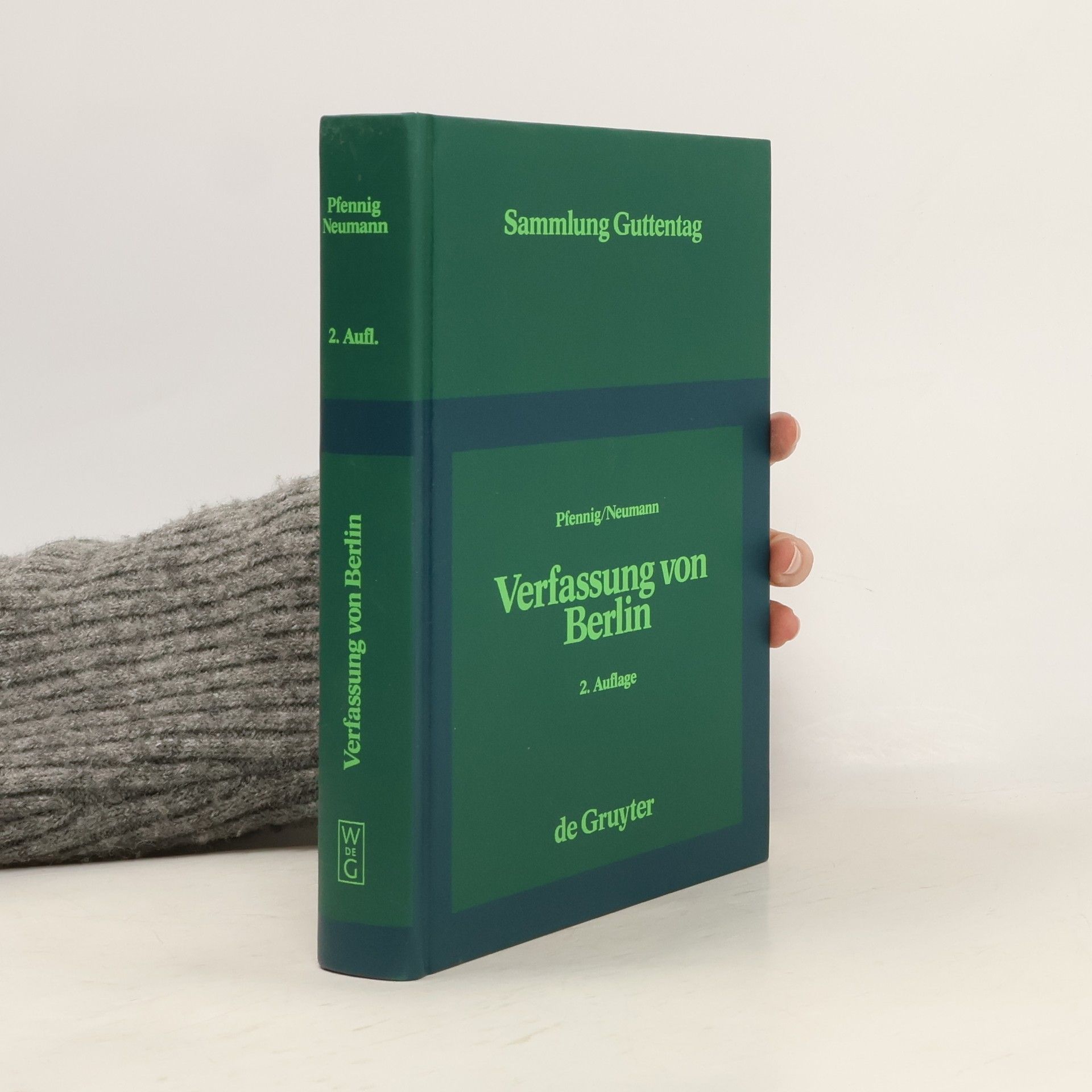 Eggert Schwan Sammlung Guttentag: Verfassung von Berlin