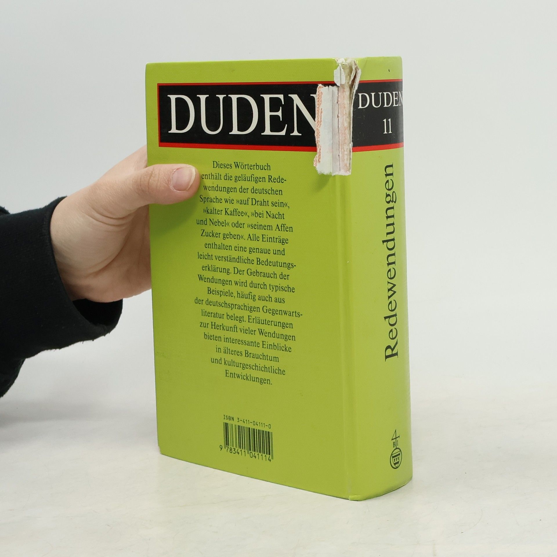 Günther Drosdowski Duden. Band 11, Redewendungen und sprichwörtliche Redensarten
