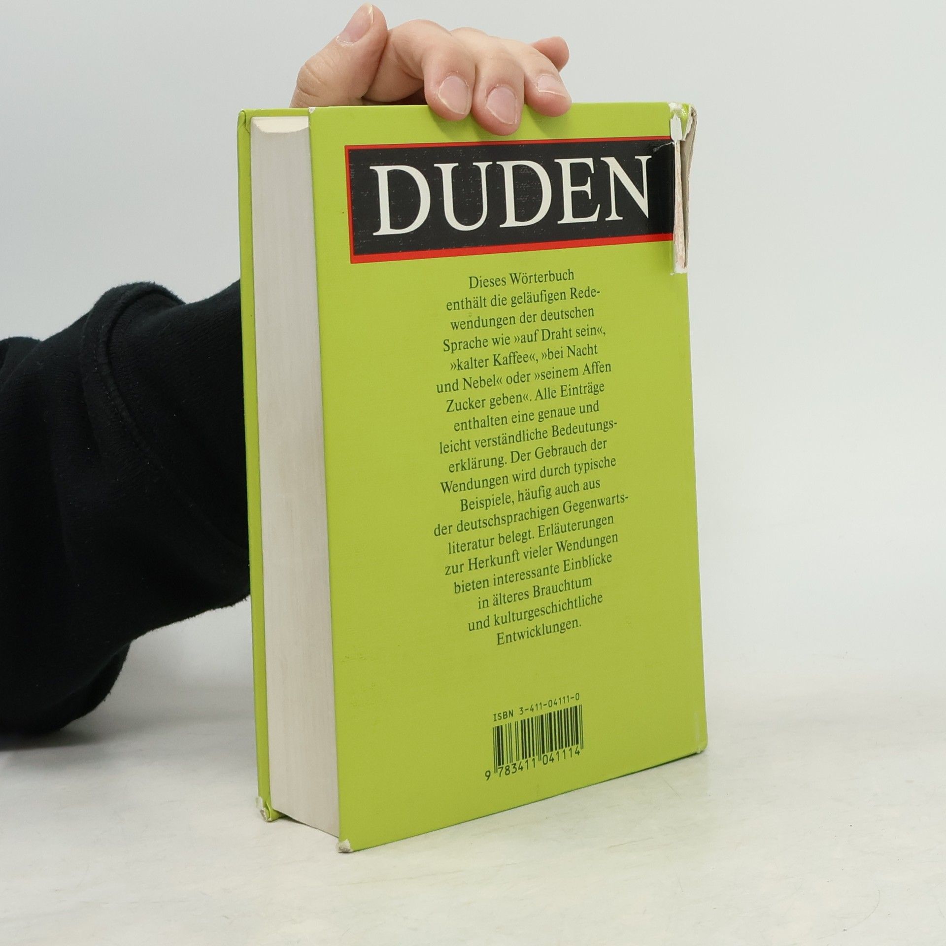 Günther Drosdowski Duden. Band 11, Redewendungen und sprichwörtliche Redensarten