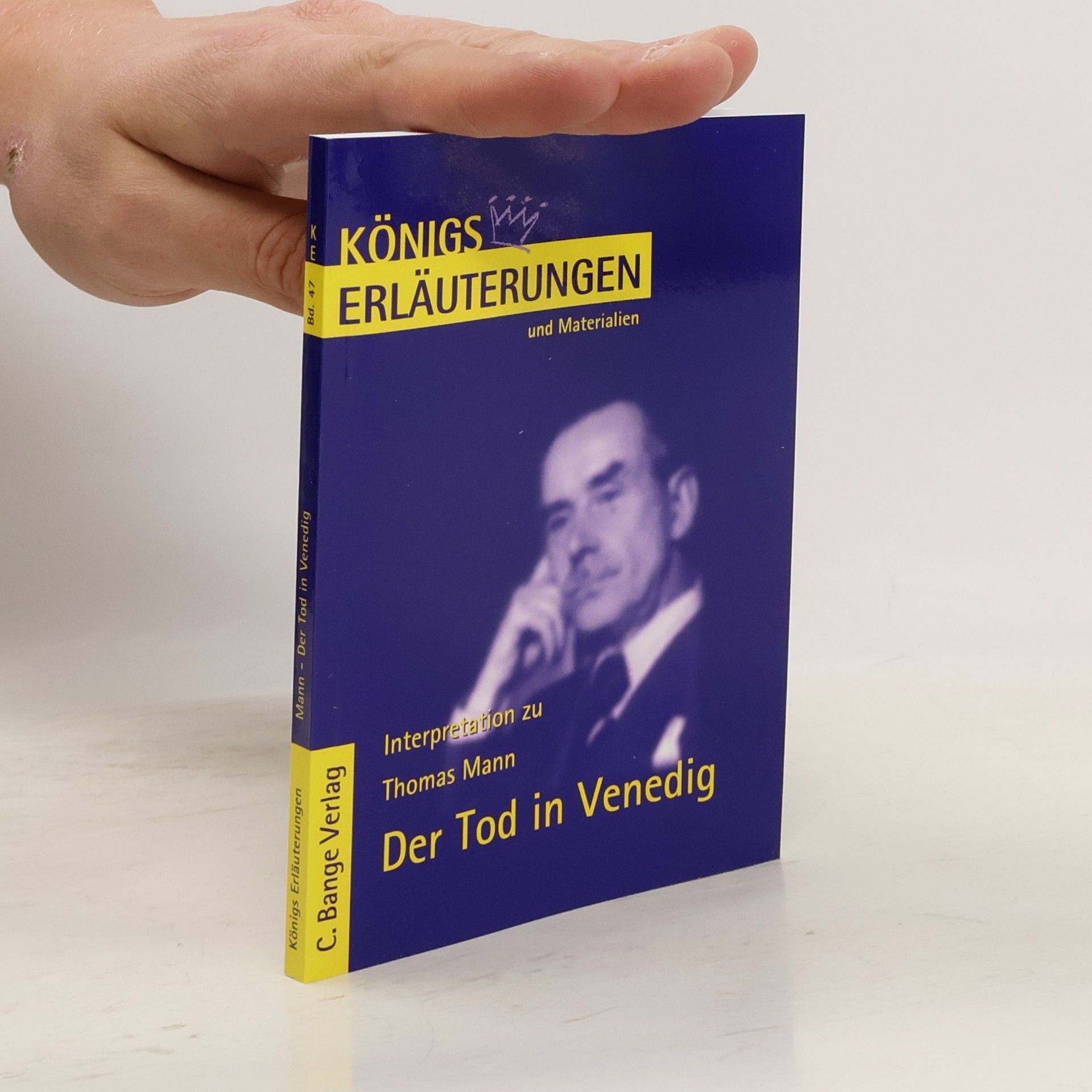 Wilhelm Große Erläuterungen zu Thomas Mann, Der Tod in Venedig