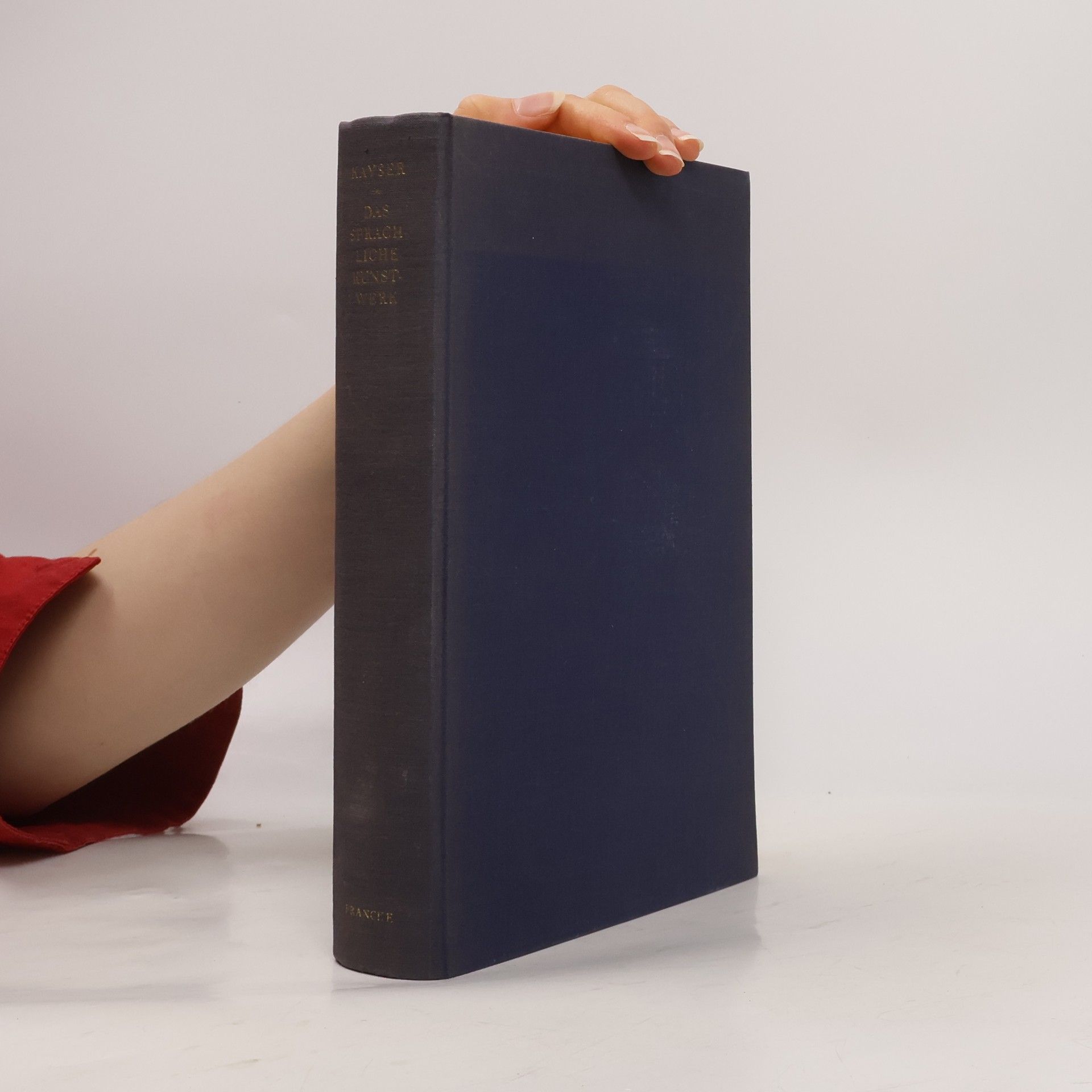 Wolfgang Johannes Kayser Das sprachliche Kunstwerk