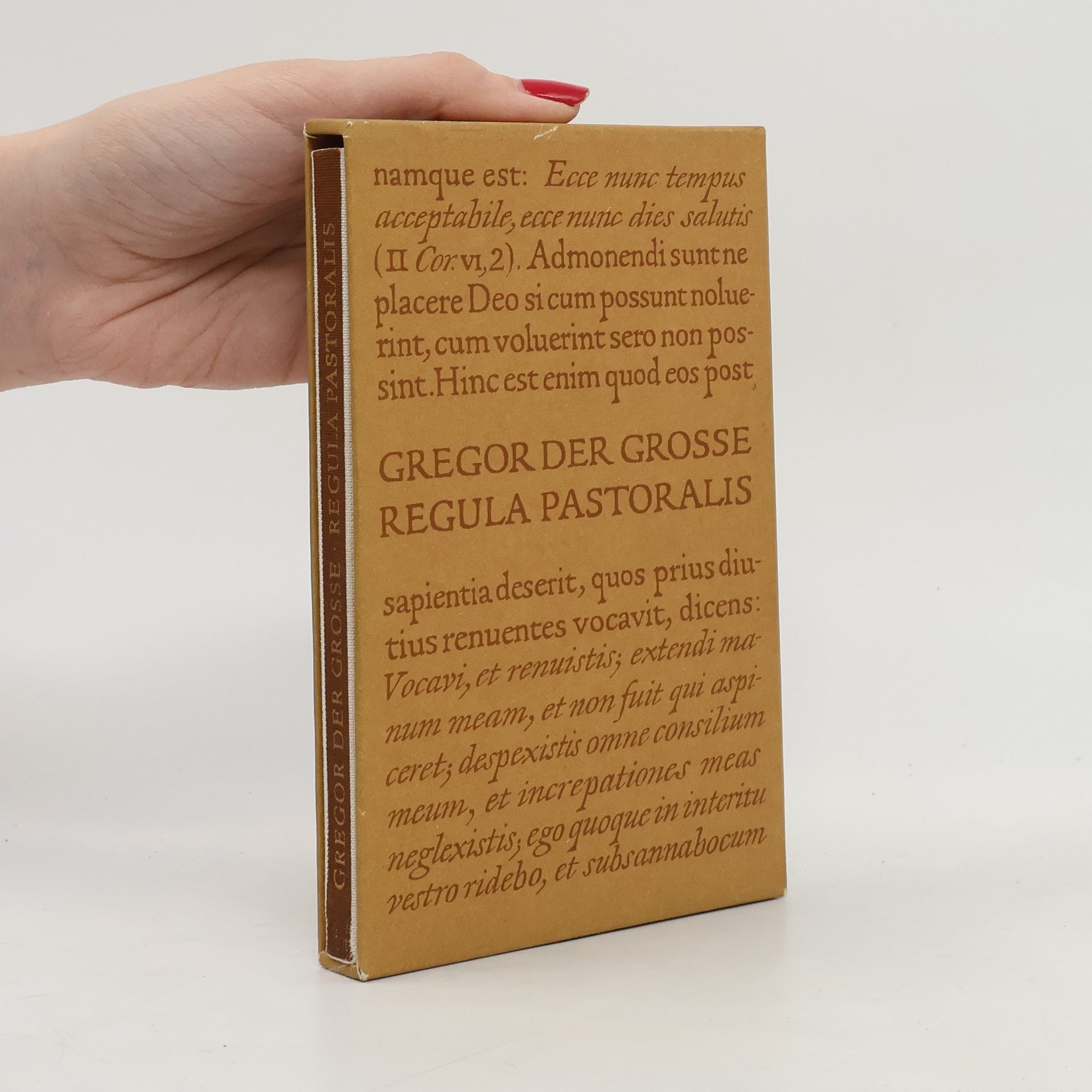 Gregor der Grosse Regula pastoralis