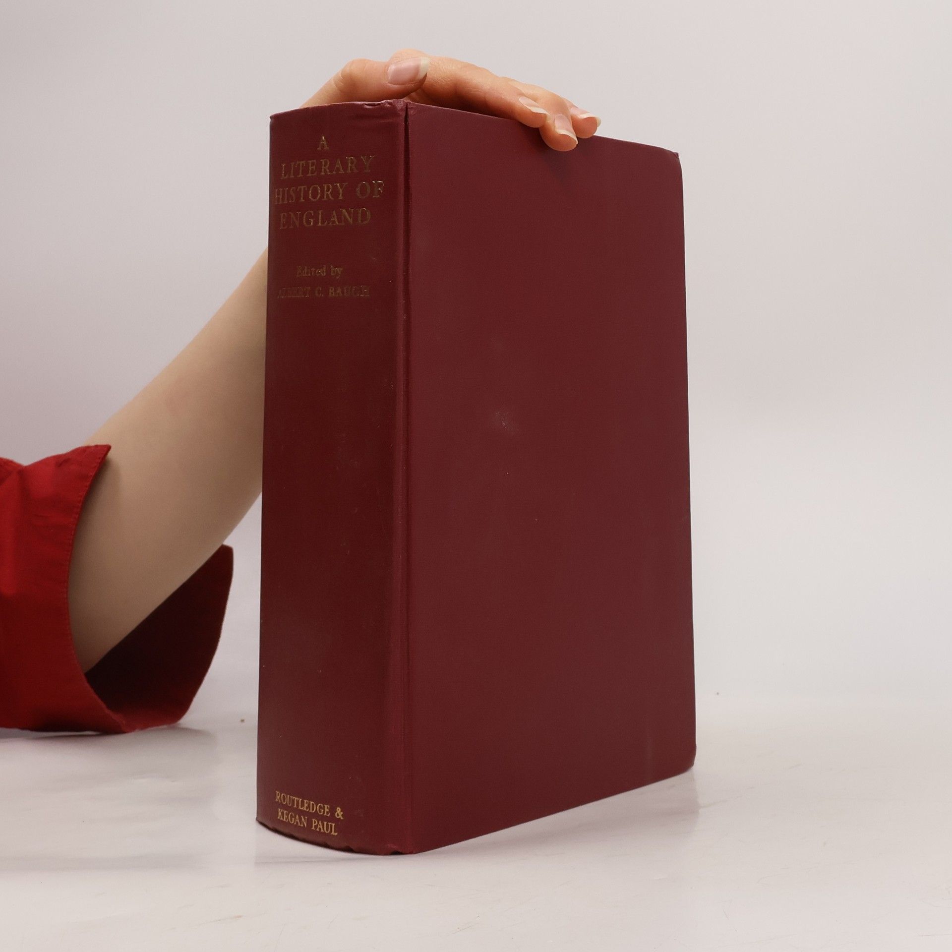 Albert C. Baugh A Literary History of England