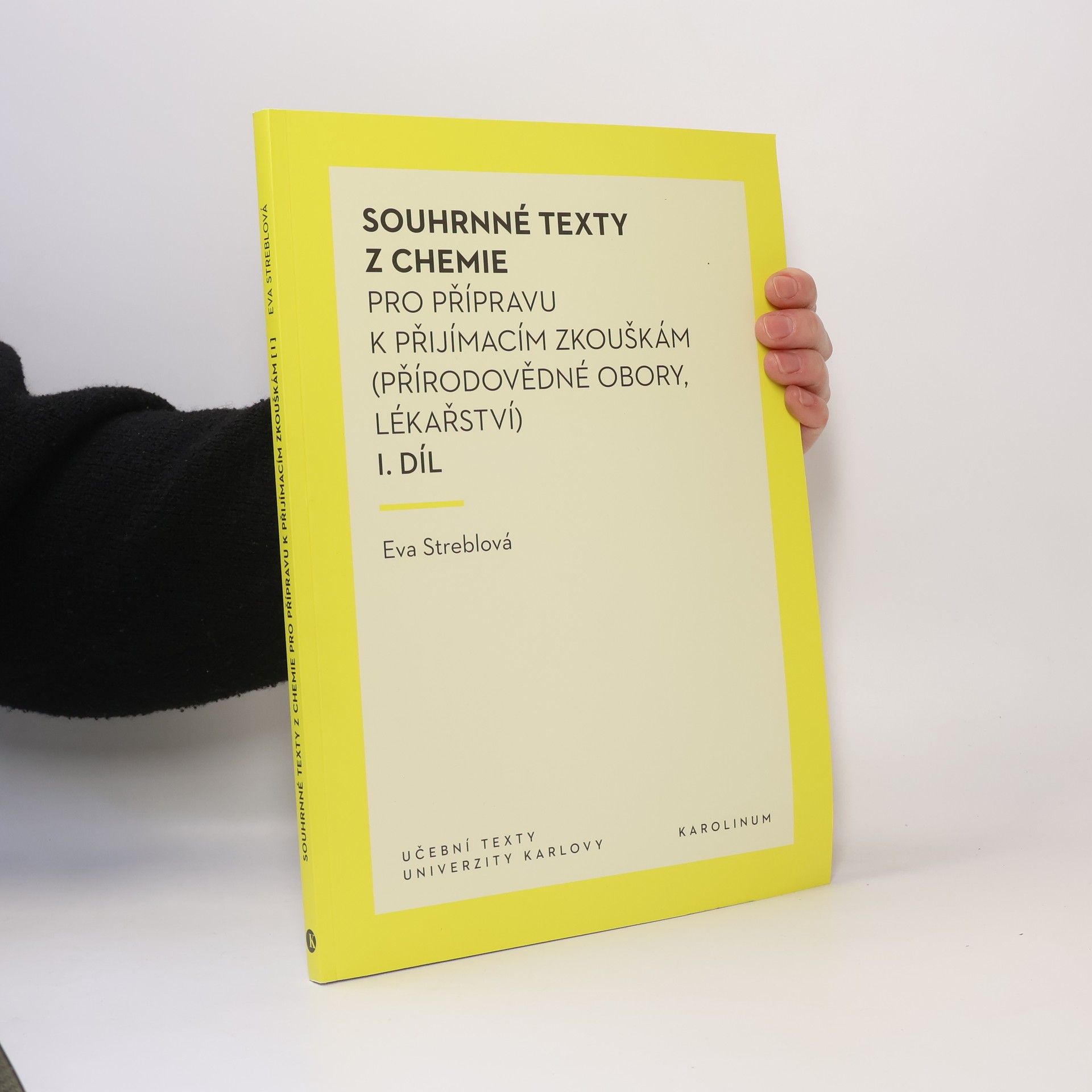 Eva Streblová Souhrnné texty z chemie pro přípravu k přijímacím zkouškám I.