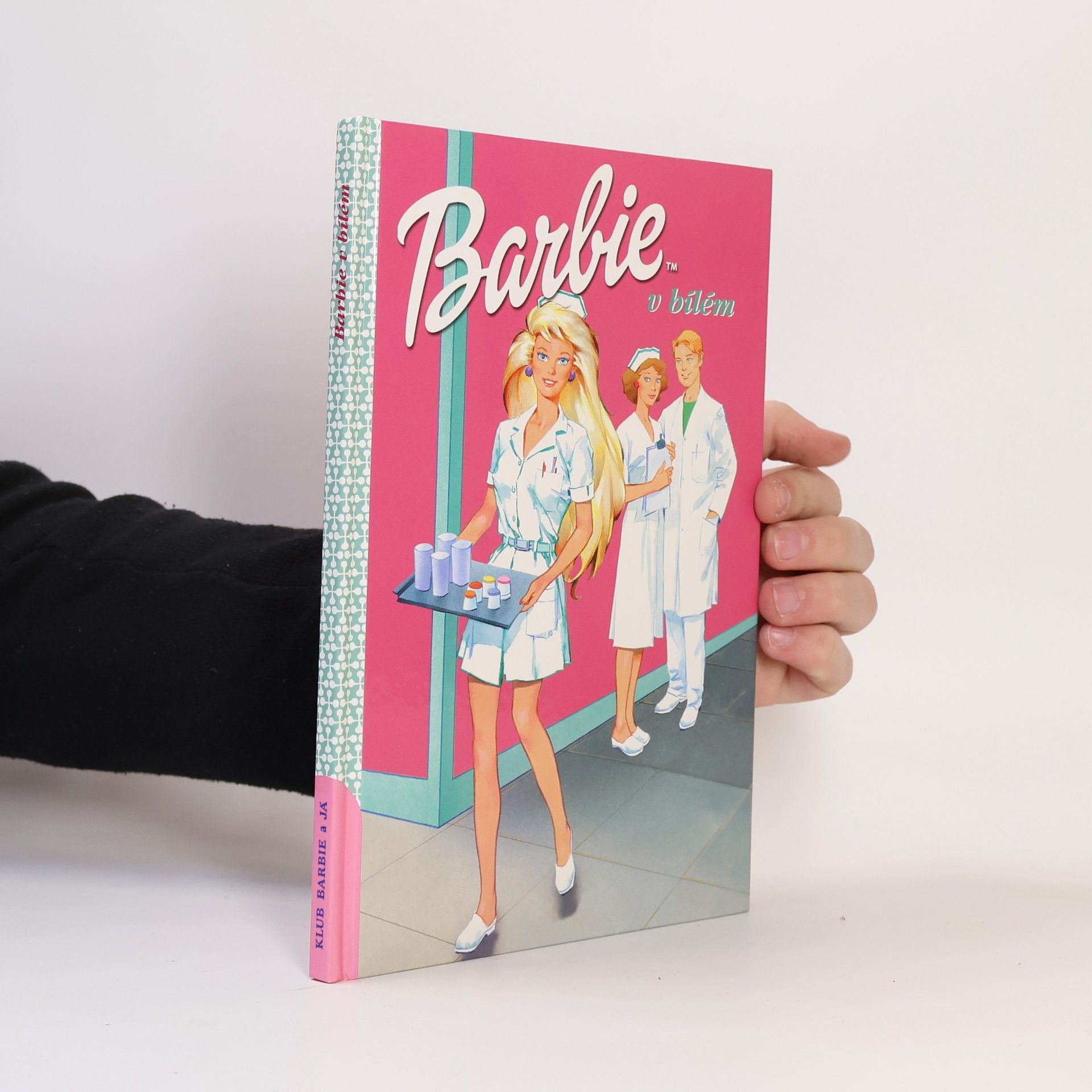Šárka Kadlecová Barbie v bílém