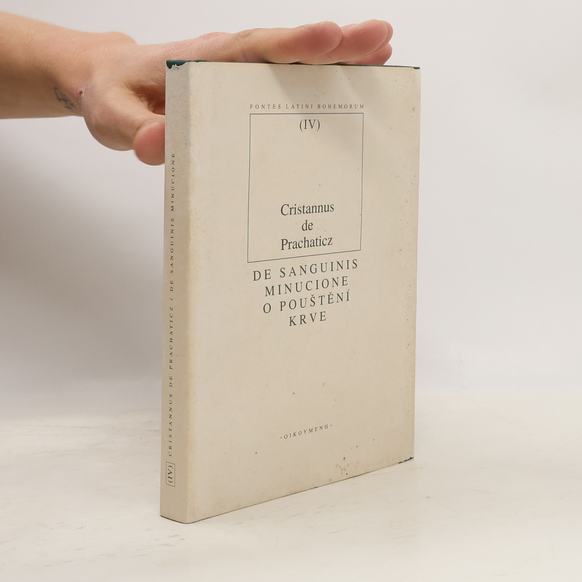 Christian of Prachatice O pouštění krve