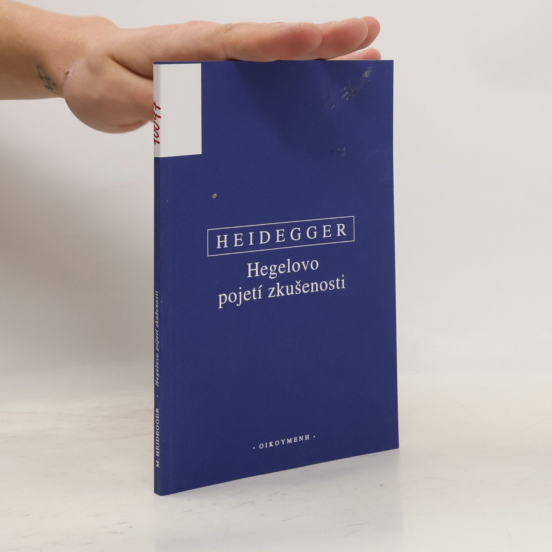 Martin Heidegger Hegelovo pojetí zkušenosti