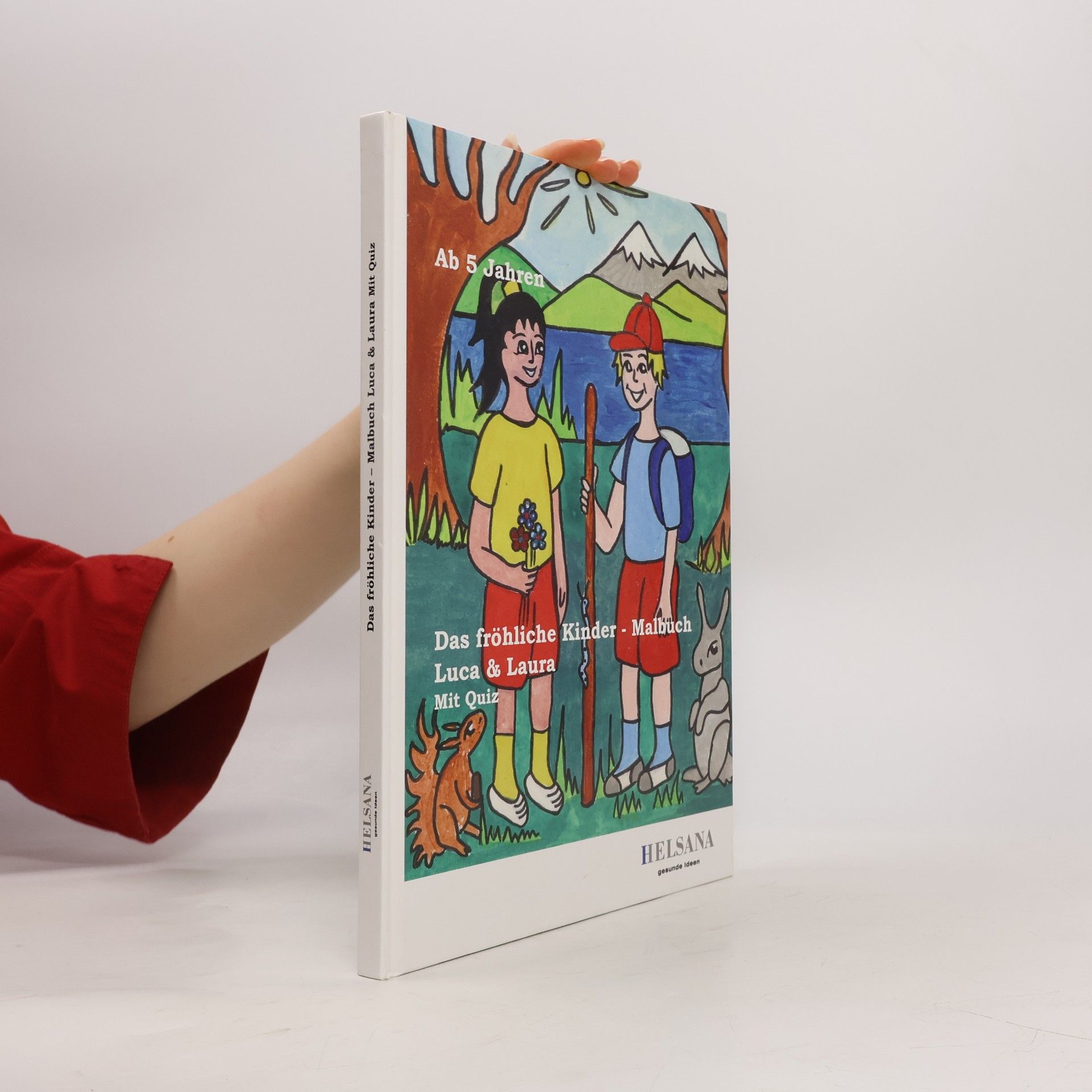 Collectif d'auteurs Das fröhliche Kinder - Malbuch Luca & Laura Mit Quiz