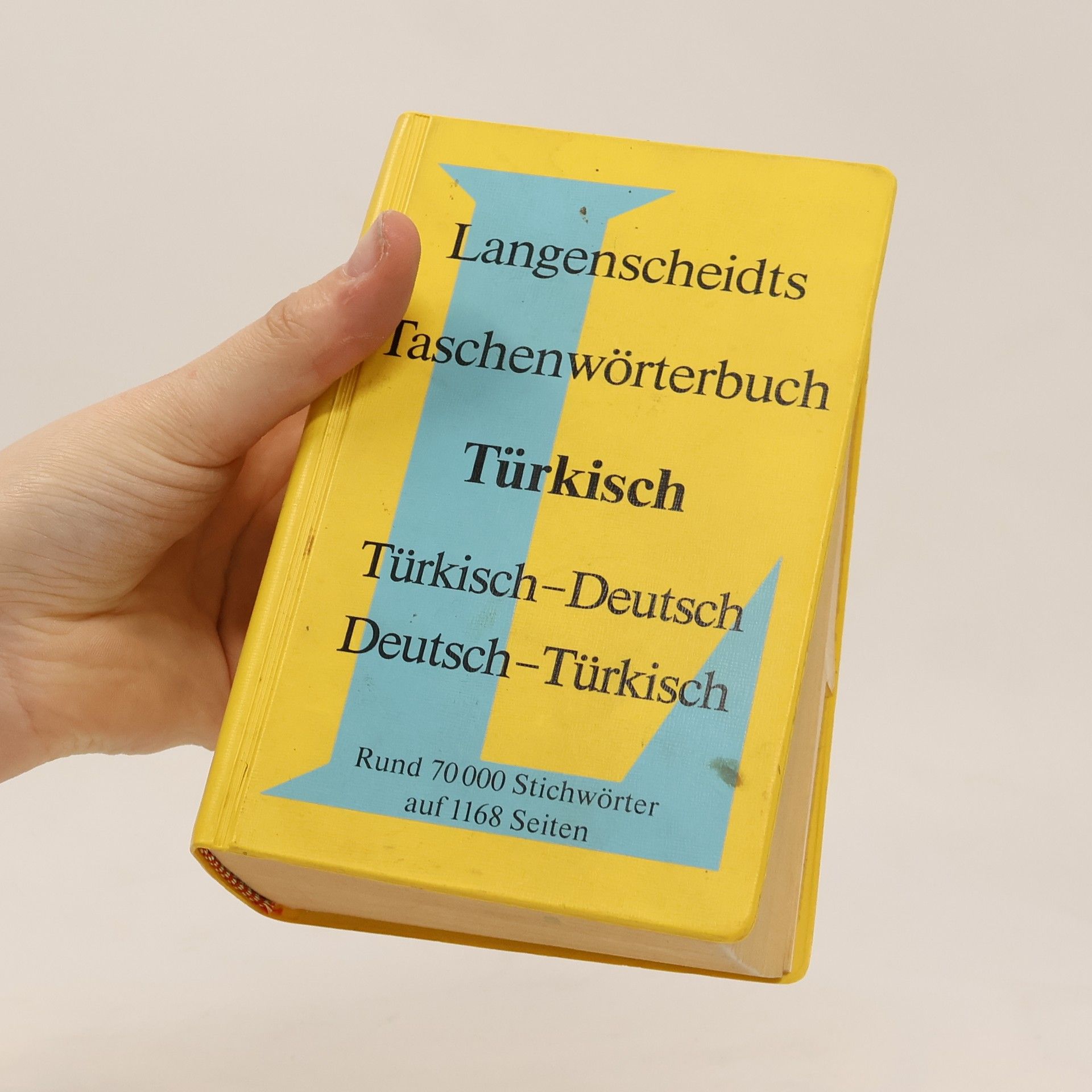 Langenscheidts Taschenwörterbuch der türkischen und deutschen Sprache