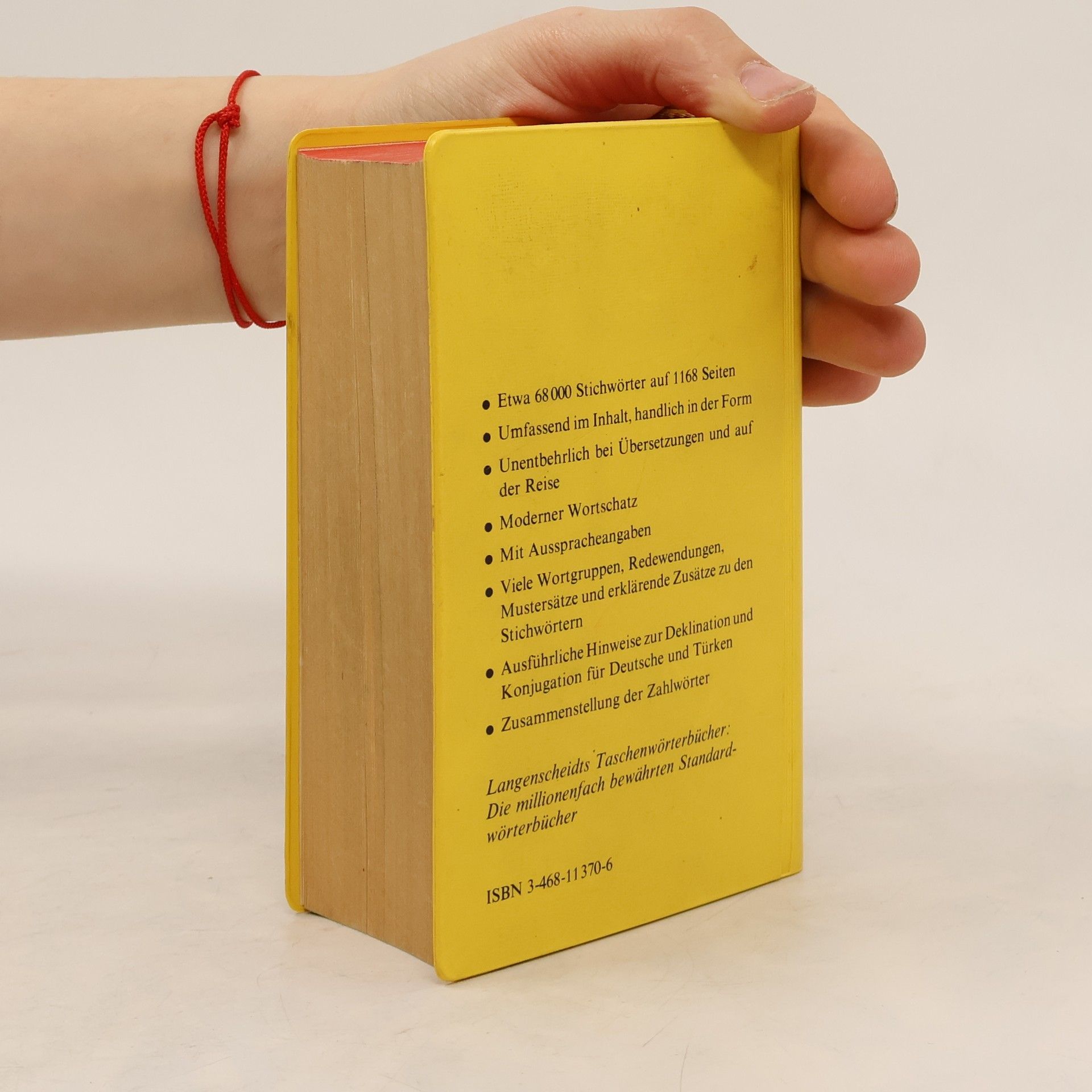 Langenscheidts Taschenwörterbuch der türkischen und deutschen Sprache