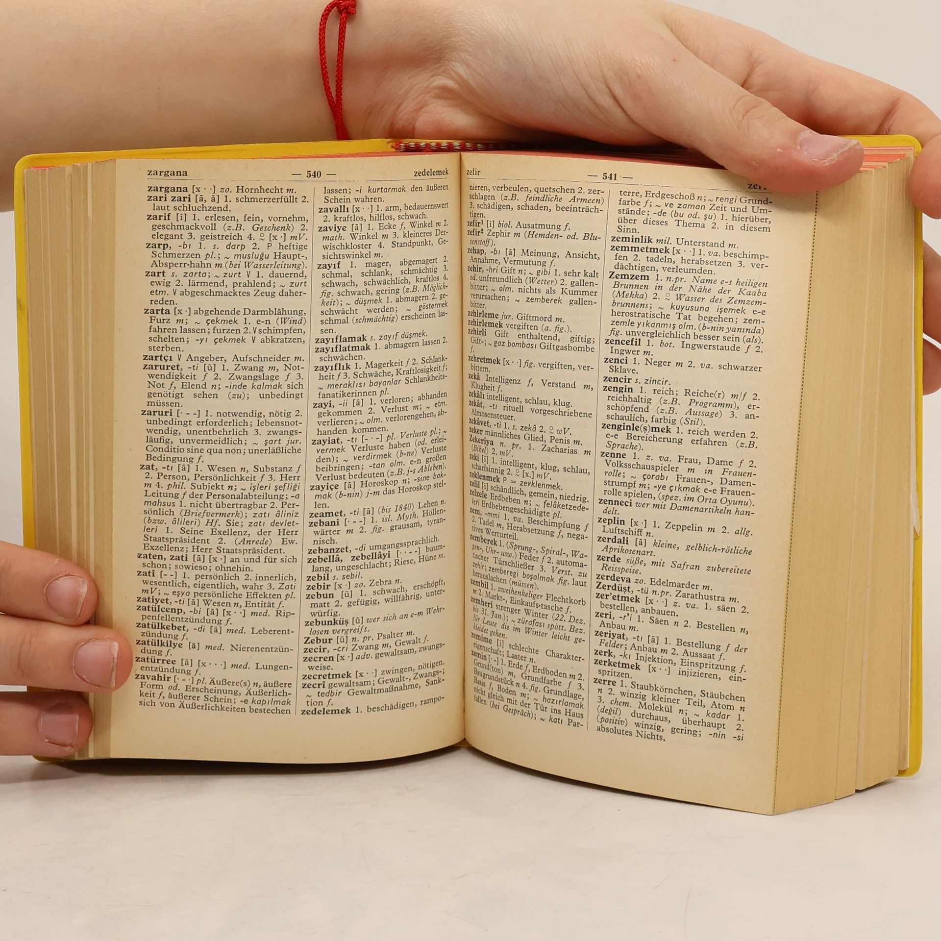 Langenscheidts Taschenwörterbuch der türkischen und deutschen Sprache