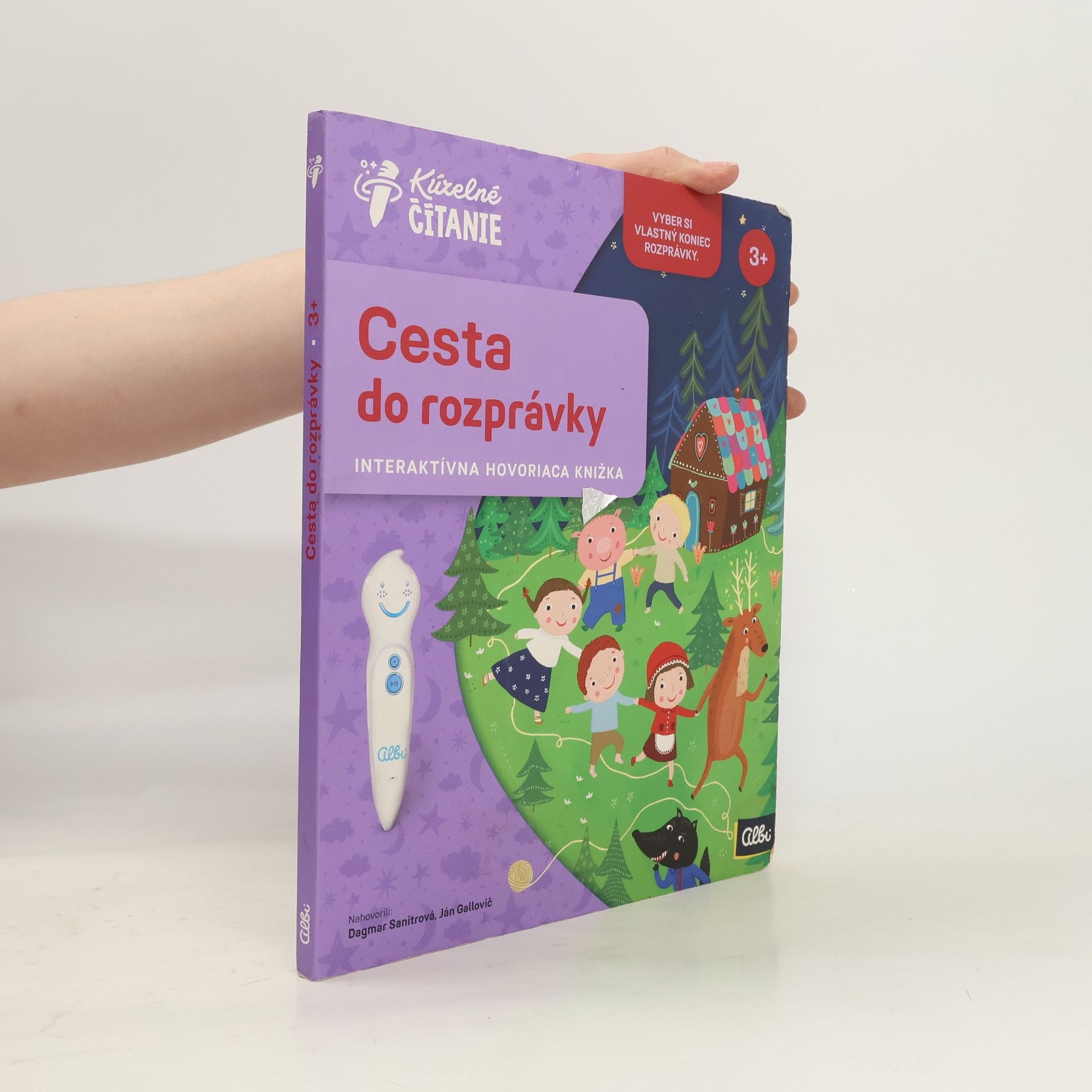 Lucie Krystlíková Cesta do rozprávky : interaktívna hovoriacia knižka