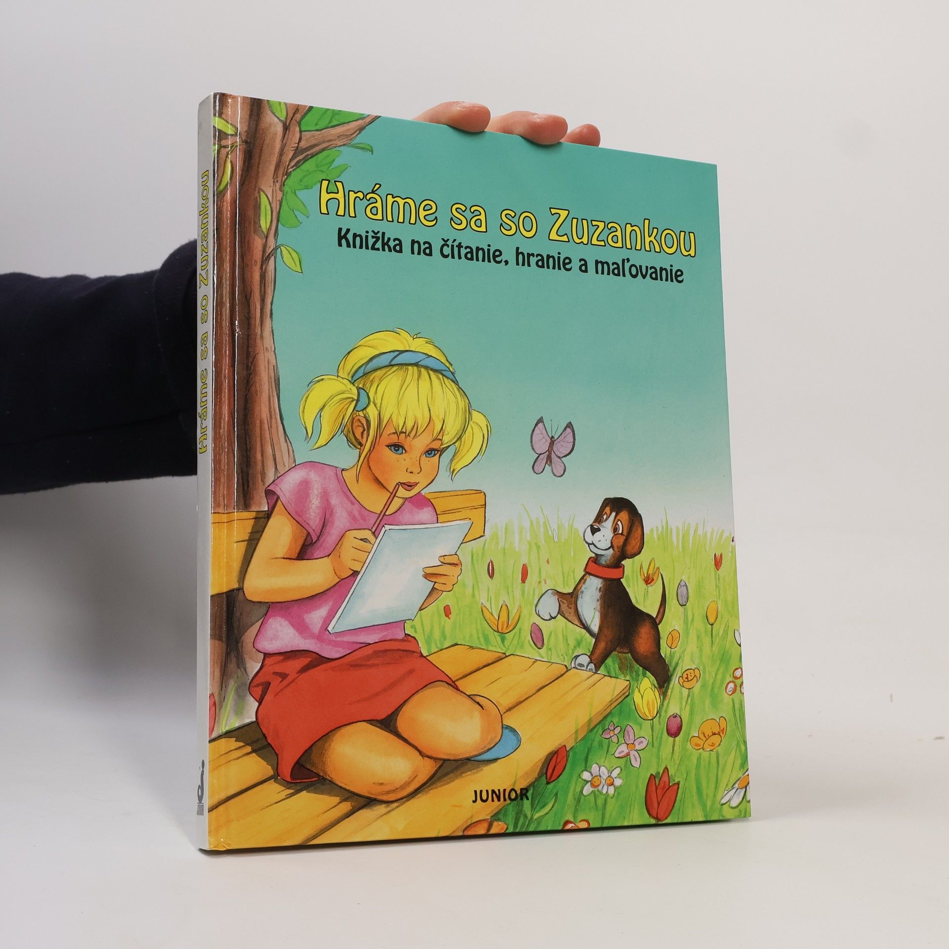 Brigitte Yerna Hráme sa so Zuzankou: knižka na čítanie, hranie a maľovanie