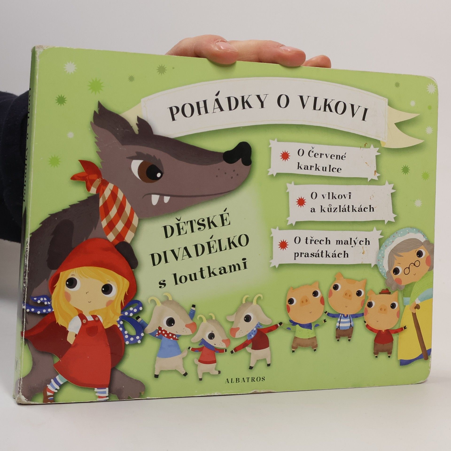 Klára Kolčavová Pohádky o vlkovi: Dětské divadélko (bez loutek)
