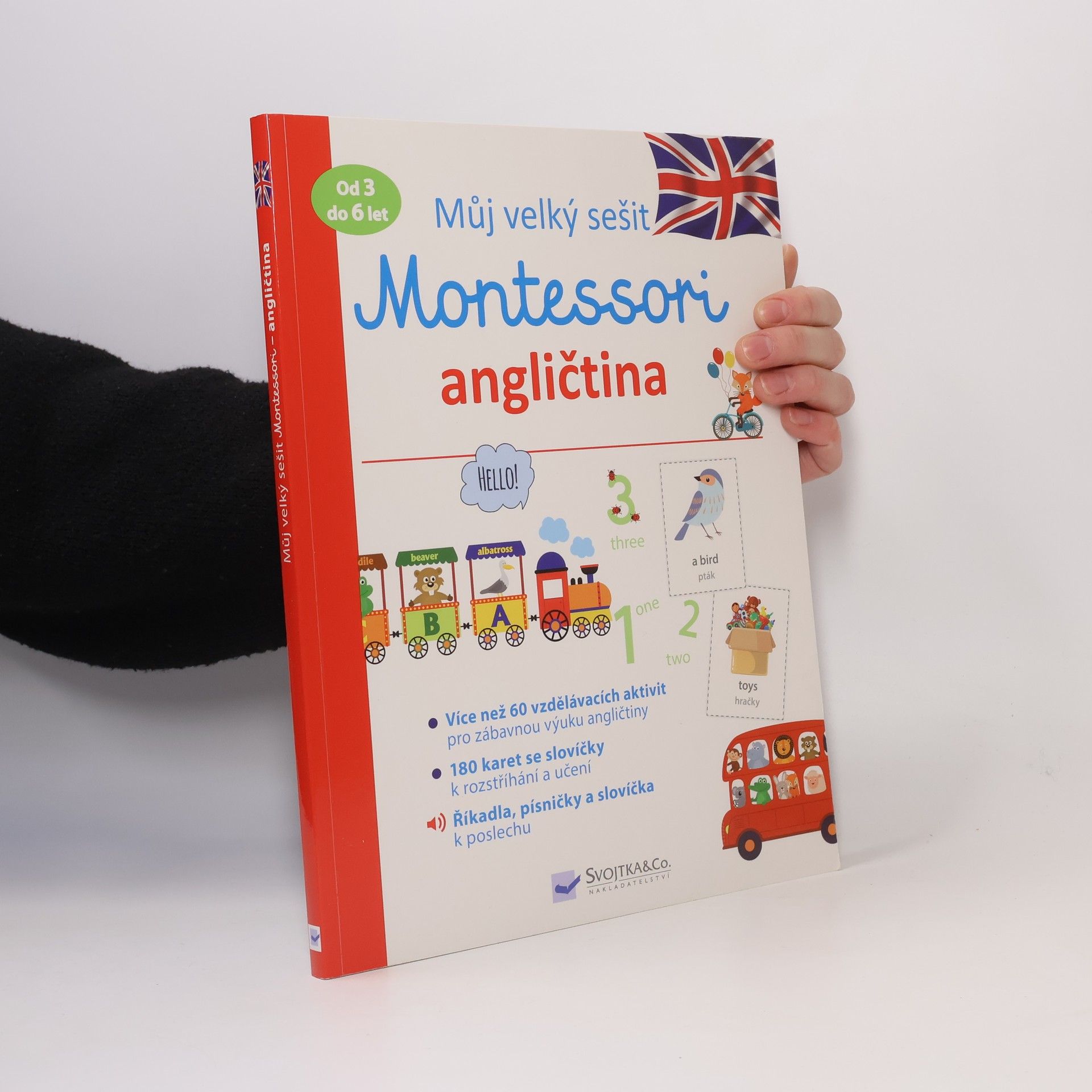 Lydie Barusseau Můj velký sešit Montessori. Angličtina