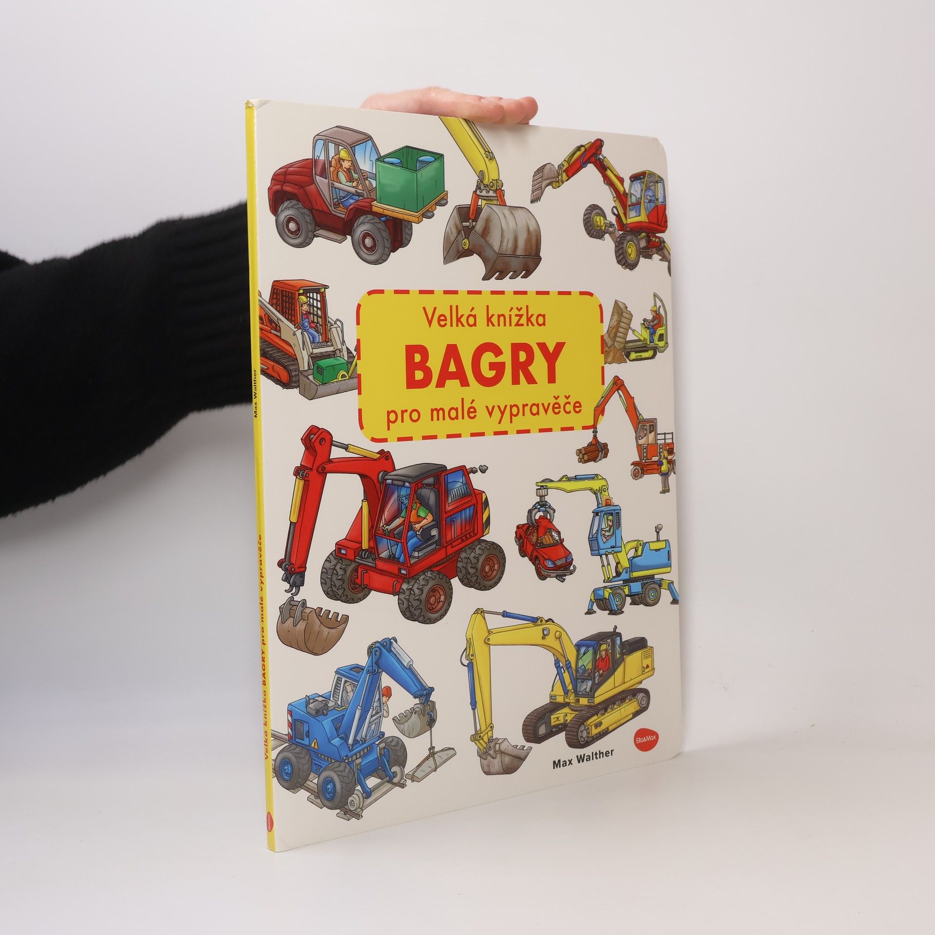 Velká knížka Bagry pro malé vypravěče